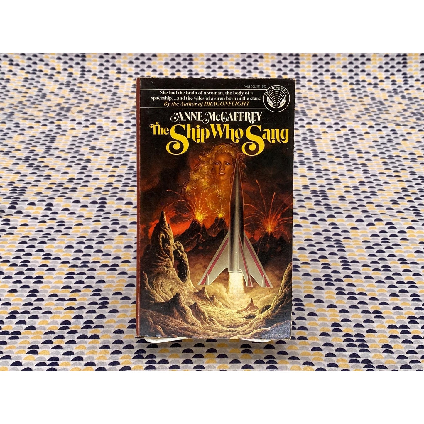 The Ship Who Sang - Anne McCaffrey - Vintage Paperback Book - Ballantine Edition