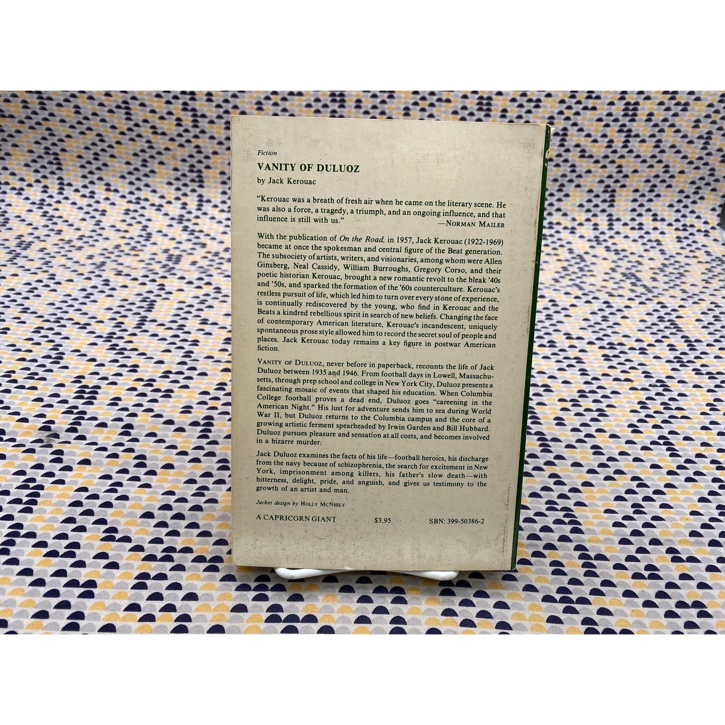 Vanity of Duluoz - Jack Kerouac - Vintage Paperback Book - Capricorn Giant Edition