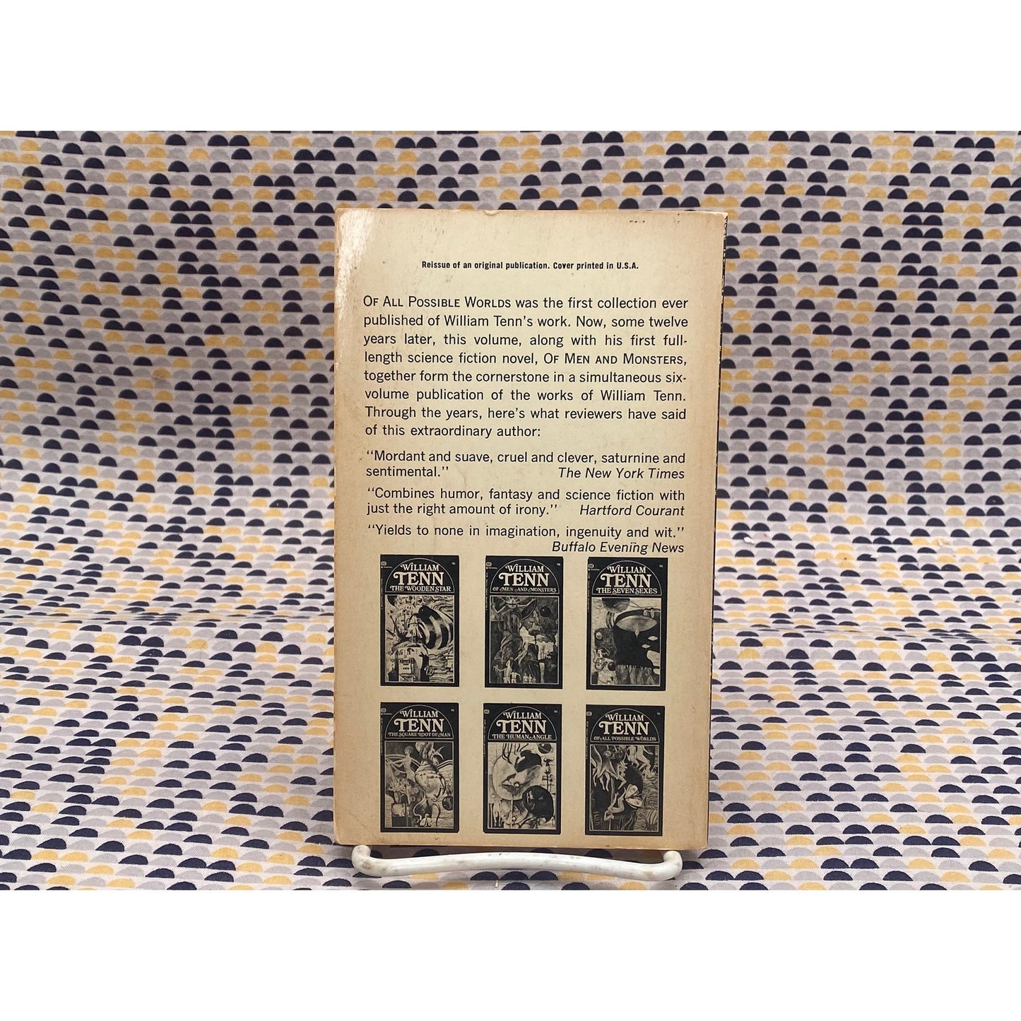 Of All Possible Worlds - William Tenn - Vintage Paperback Book - Ballantine Ed