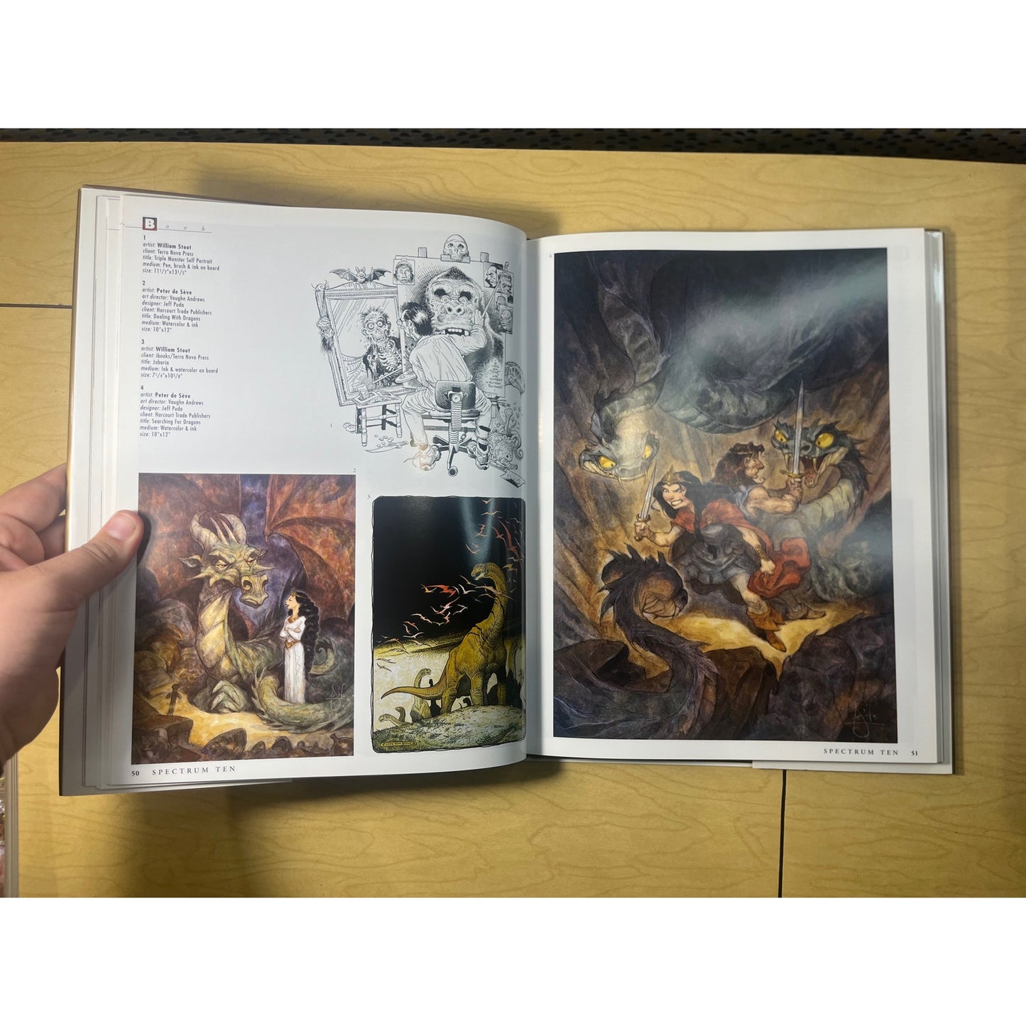 Spectrum #10 - The Best In Contemporary Fantastic Art - Hardcover