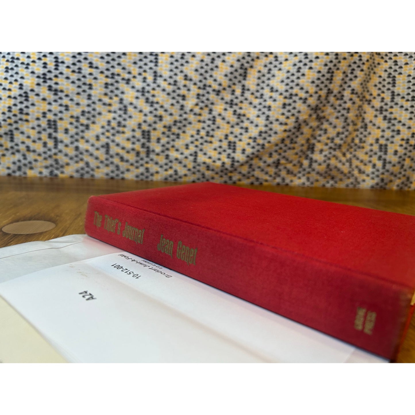 The Thief's Journal - Jean Genet - Hardcover - Grove Press - 1st Edition, 1st Printing