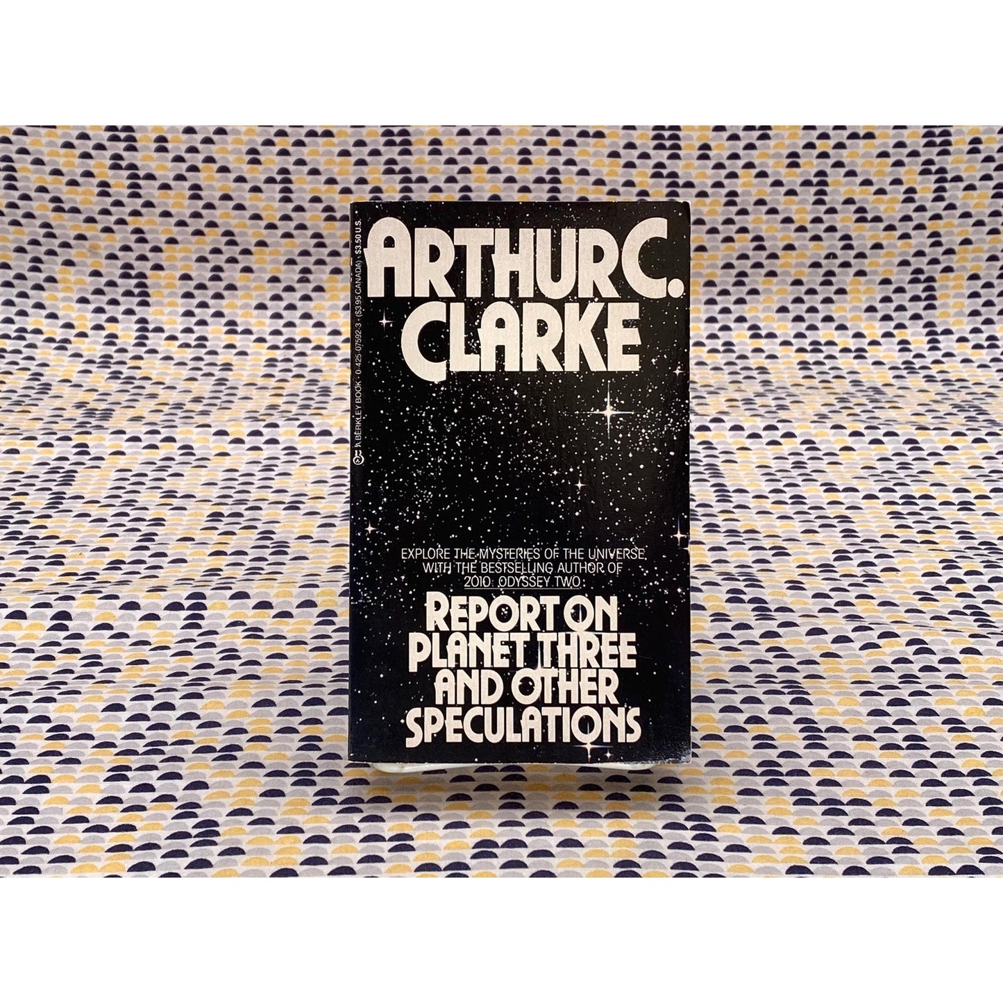Report on Planet Three - Arthur C. Clarke - Vintage Paperback - Berkley Edition