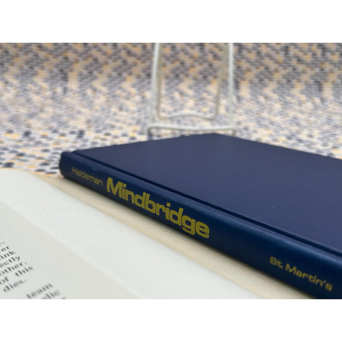 Mindbridge - Joe Haldeman - Hardcover - St. Martin's Press - Club Edition