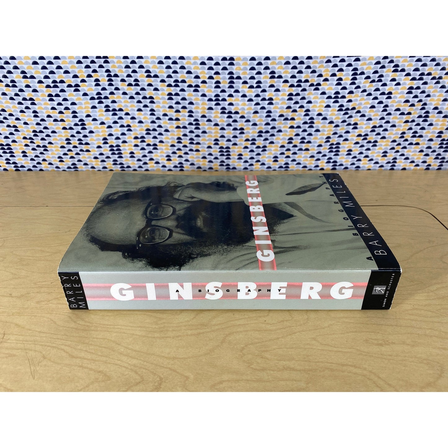 Ginsberg, A Biography - Barry Miles - Allen Ginsberg - Vintage Paperback Book