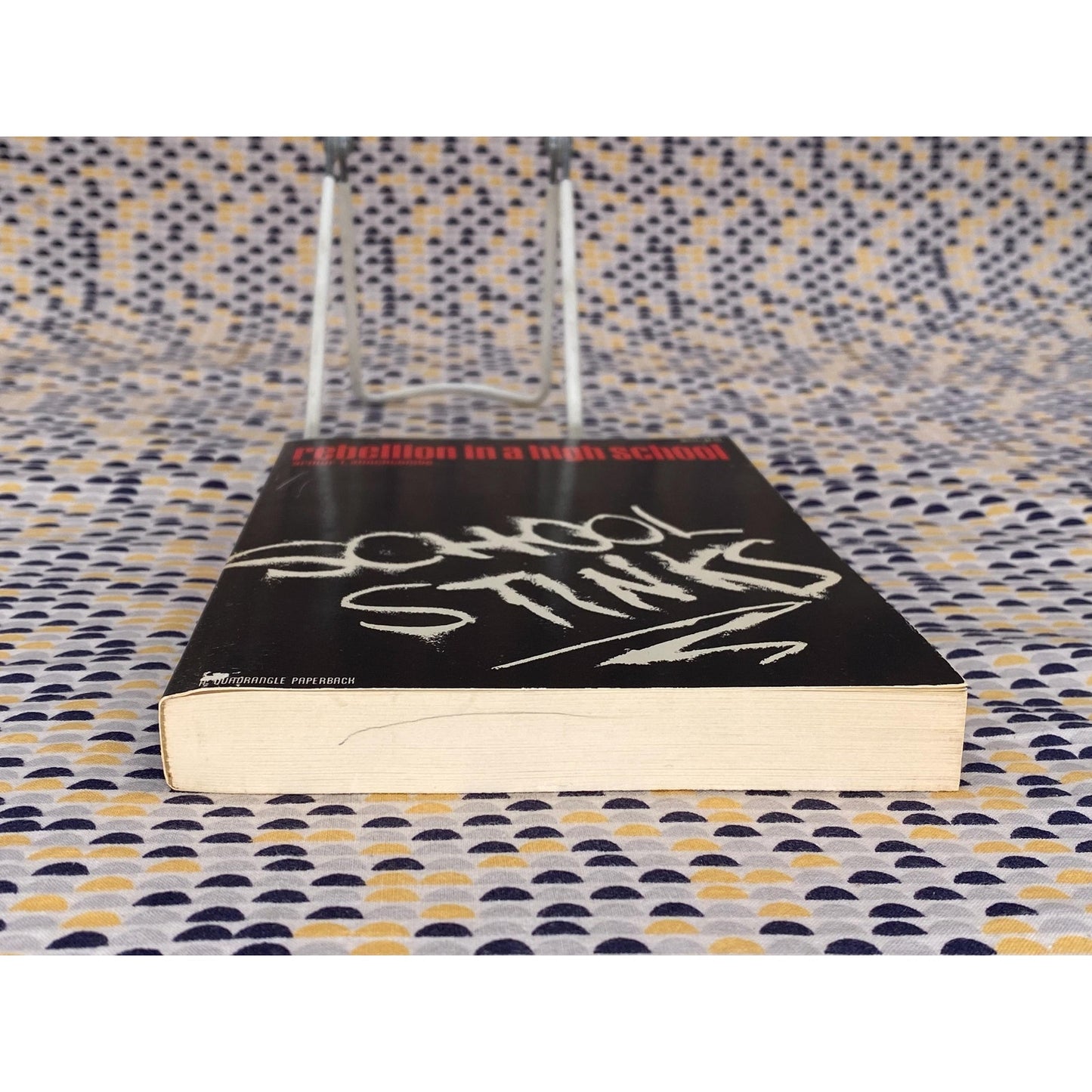 Rebellion In A High School - Arthur I. Stinchcombe - Vintage Paperback Book - Quadrangle Books Edition