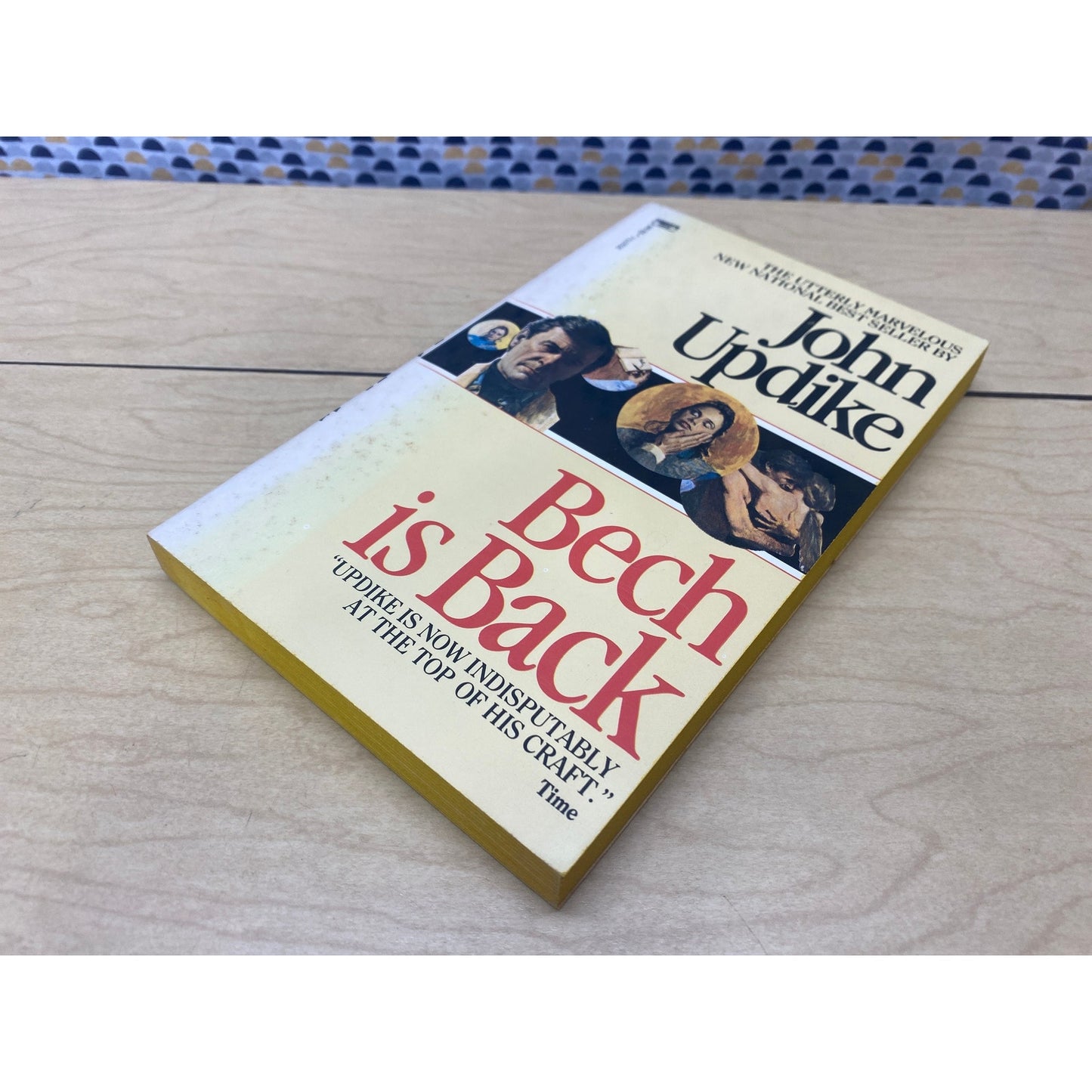 Bech is Back - John Updike - Vintage Paperback Book - Fawcett Crest Edition