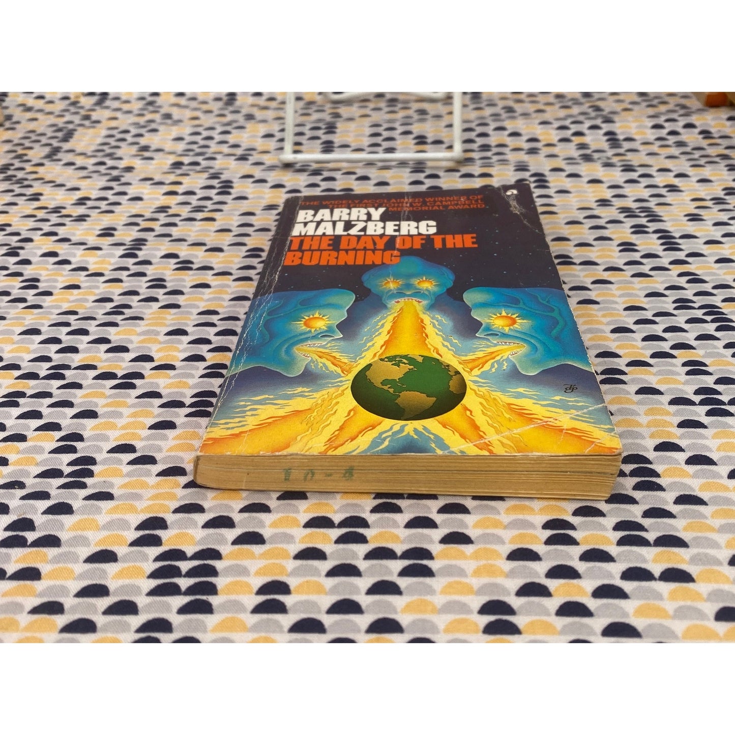 The Day Of The Burning - Barry Malzberg - Vintage Paperback Book - Ace Edition