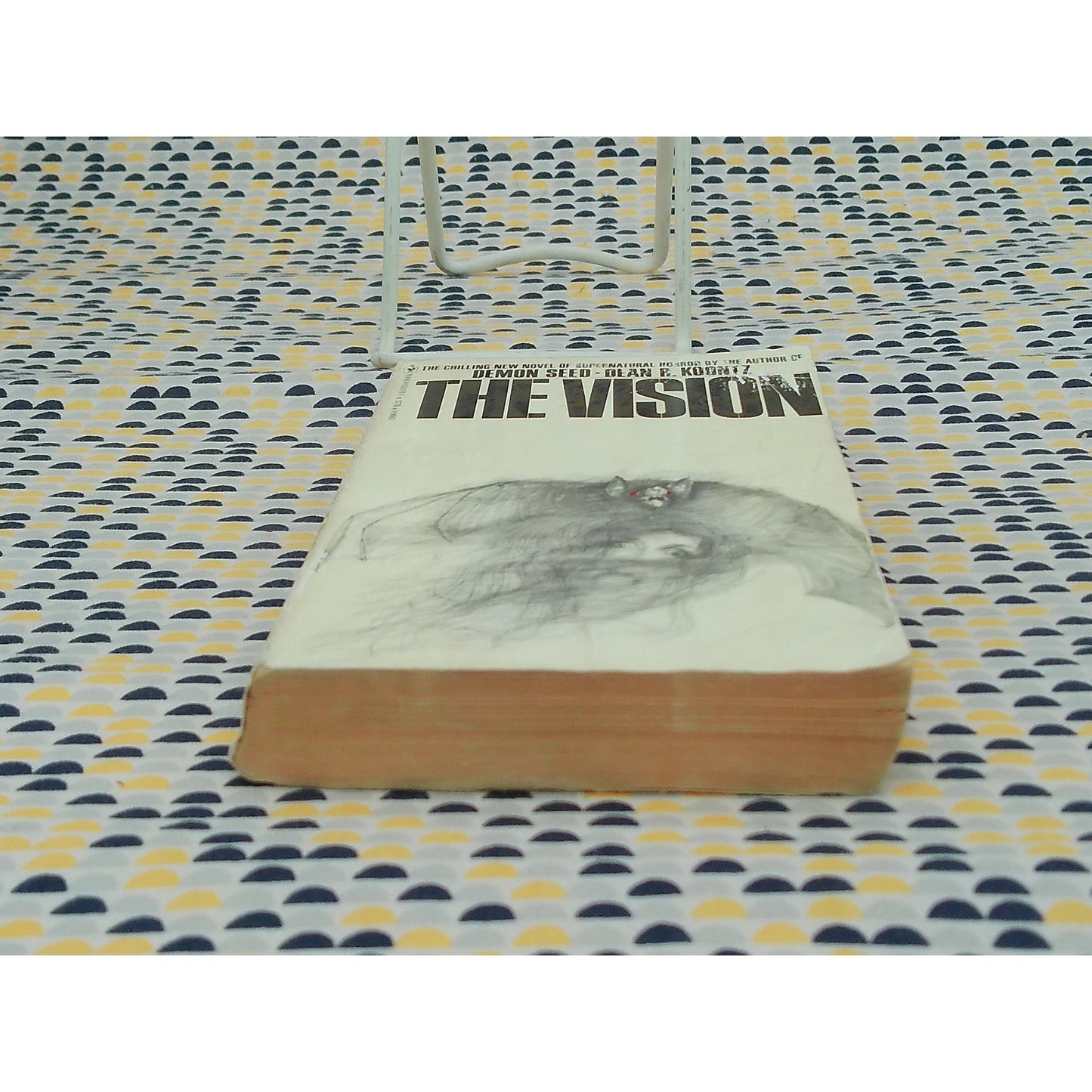 The Vision - Dean R. Koontz - Vintage Paperback Book - Bantam Edition