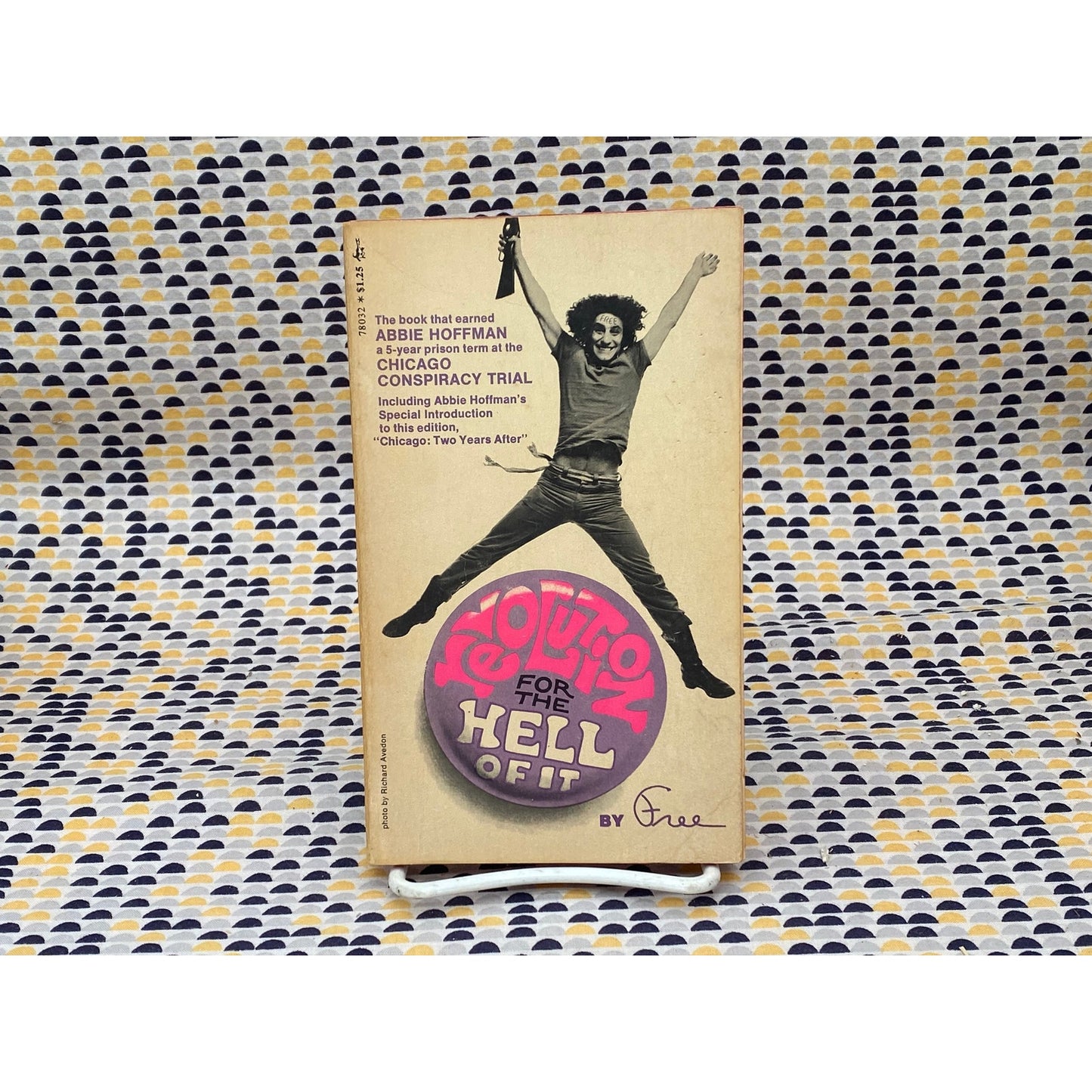 Revolution for the Hell of It - Free - Abbie Hoffman - Vintage Paperback Book