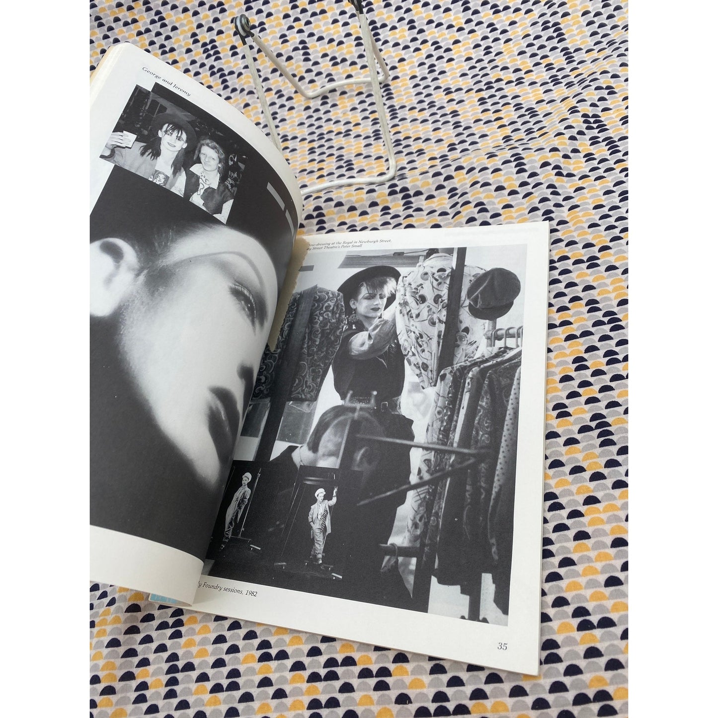 When Cameras Go Crazy - Boy George and Culture Club - Kasper de Graf - Malcolm Garrett - Vintage Paperback Book - 1983 St Martin's Press