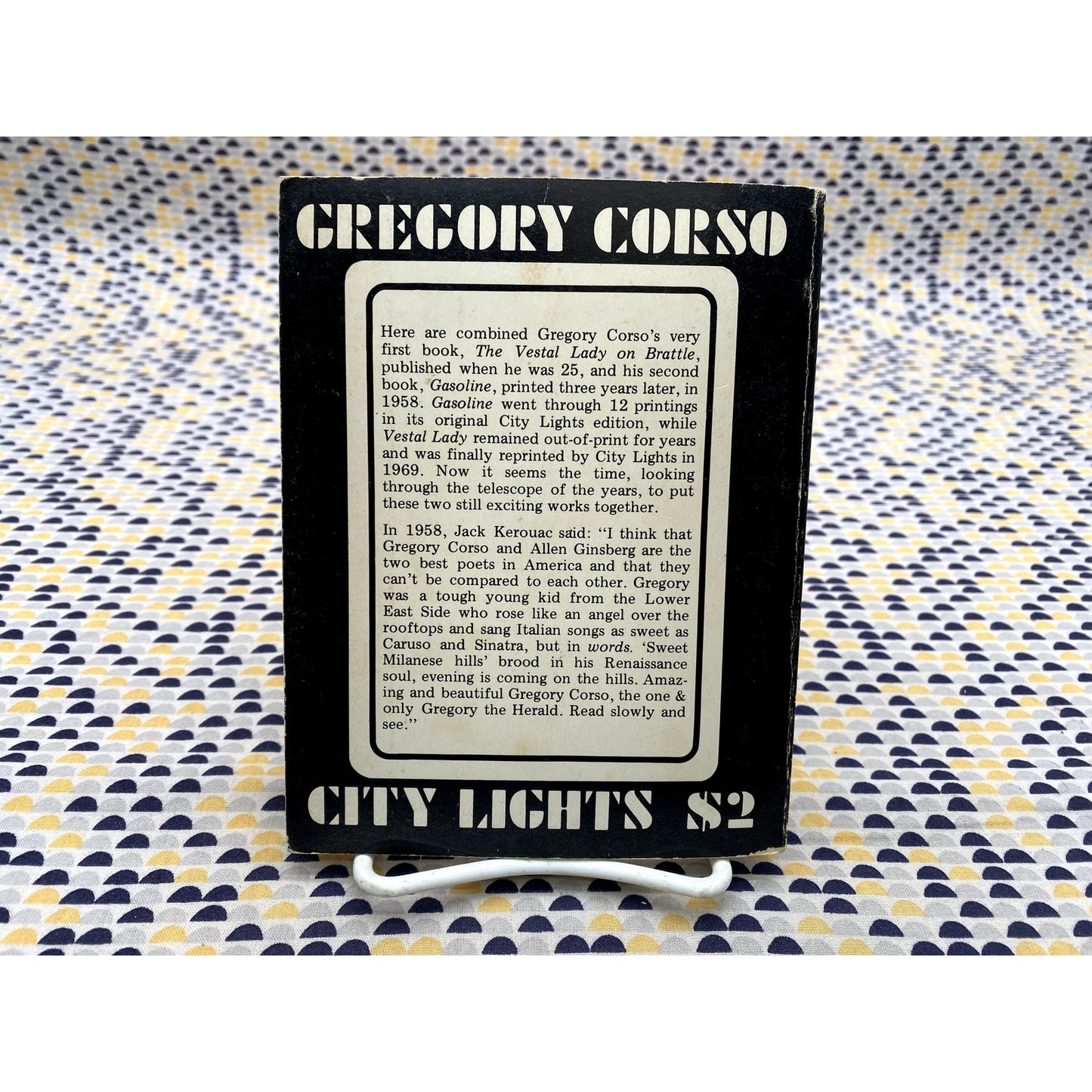 Gasoline Vestal Lady - Gregory Corso - City Lights - Paperback