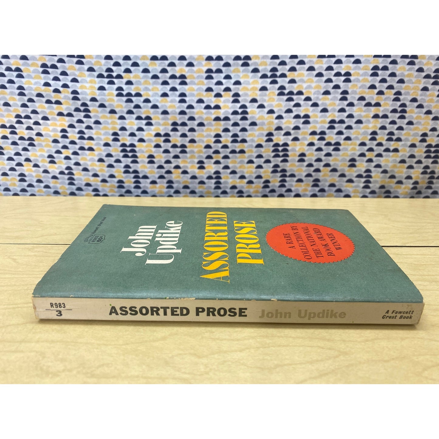 Assorted Prose - John Updike - Vintage Paperback Book - Fawcett Crest Edition