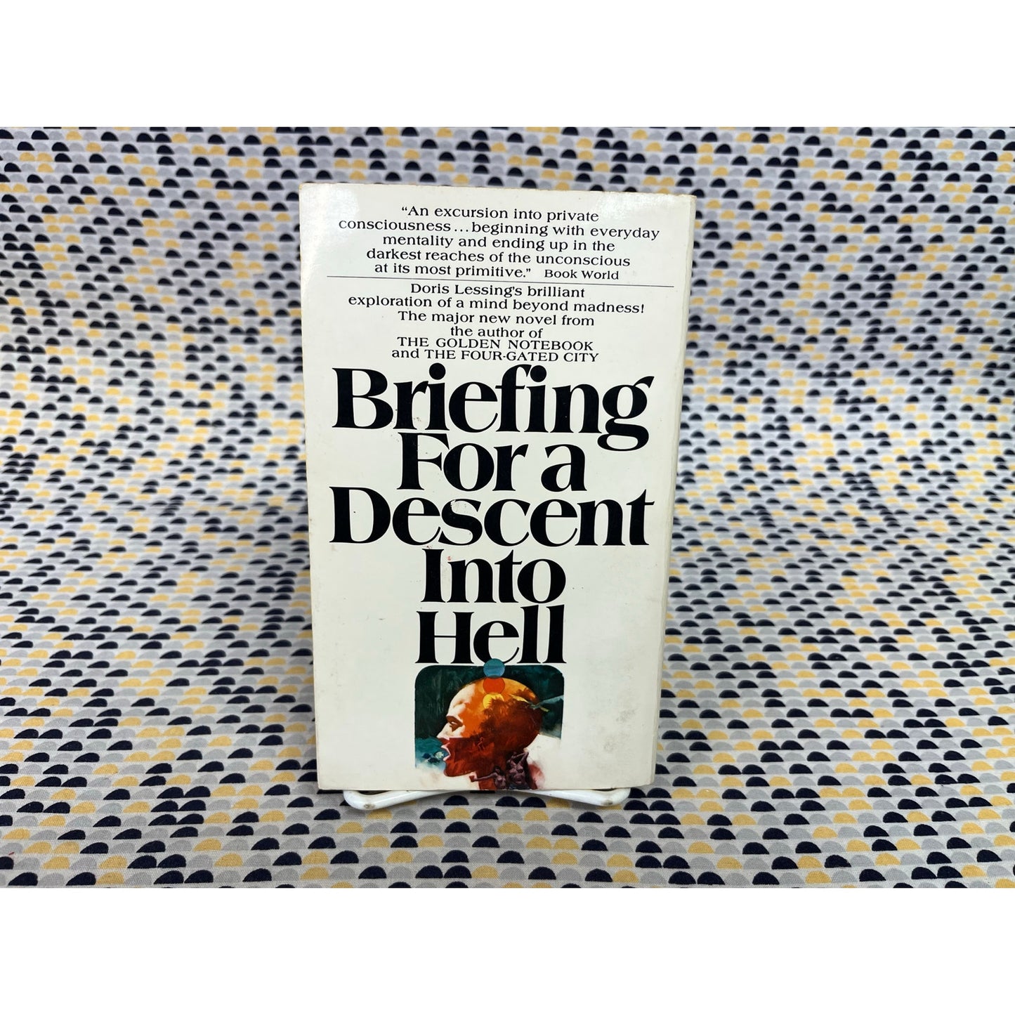 Briefing for a Descent Into Hell - Doris Lessing - Vintage Paperback Book - Bantam Edition
