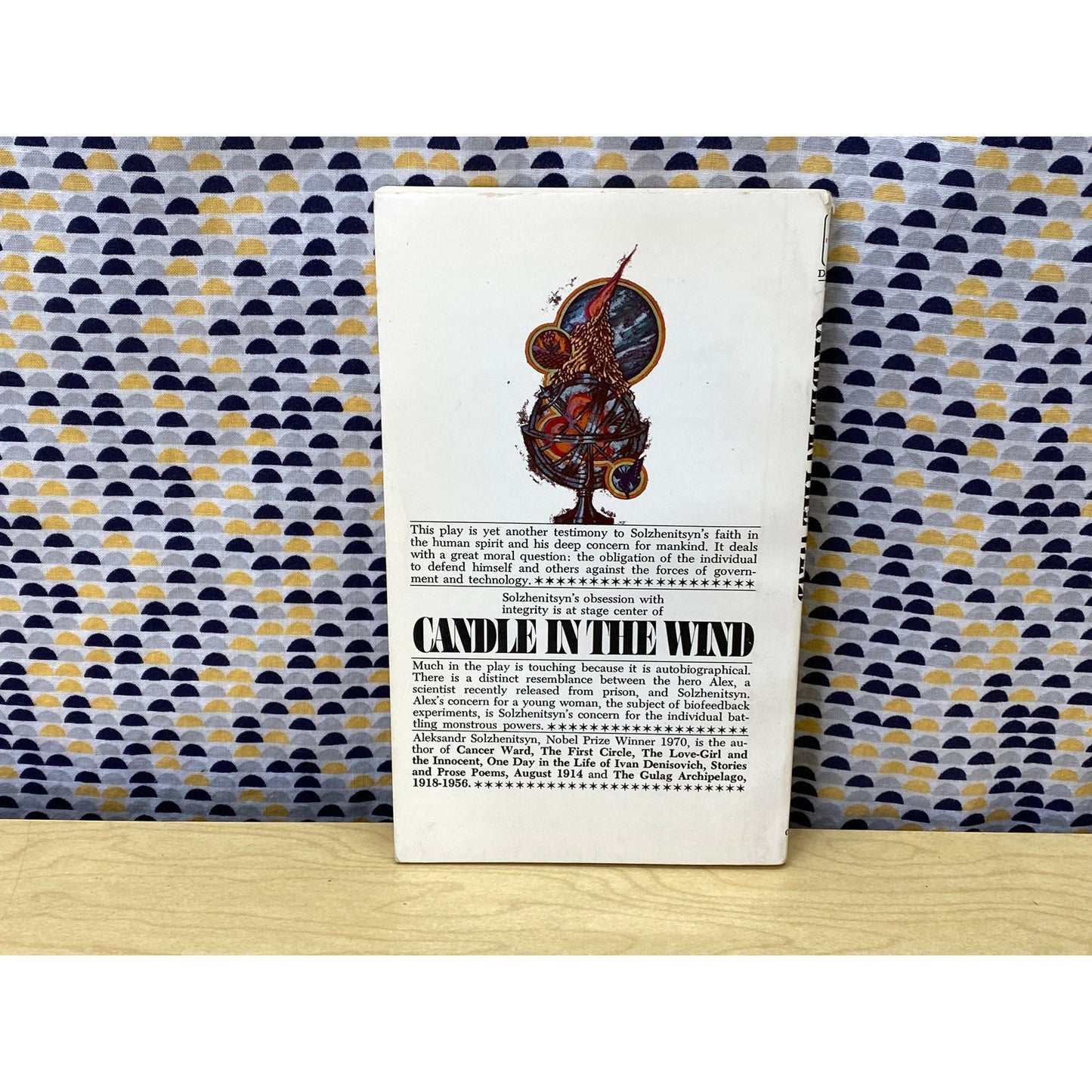 Candle in the Wind - Alexander Solzhenitsyn - Vintage Paperback - Bantam Edition