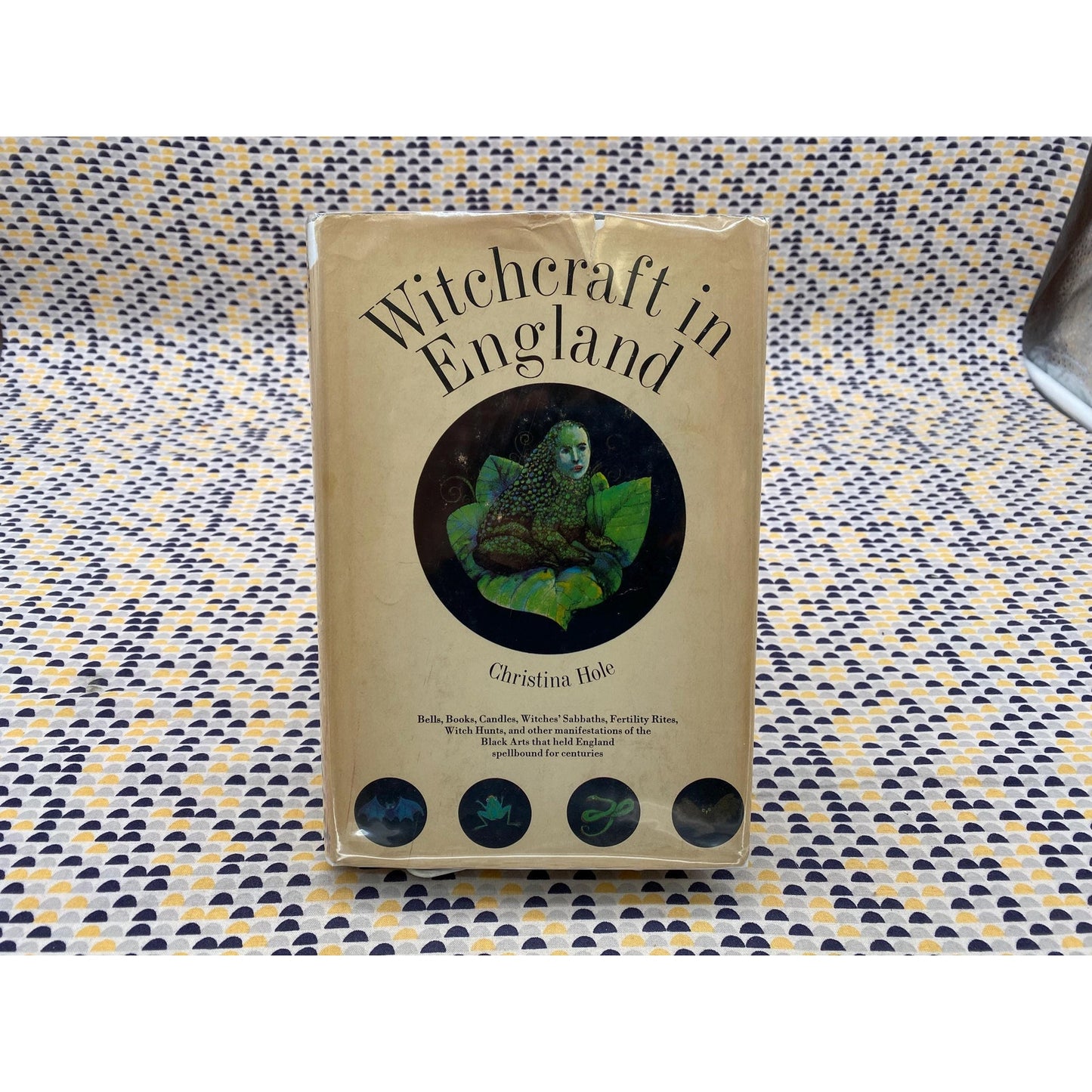 Witchcraft In England - Christina Hole - Vintage Hardcover Book - B.T. Batsford Ltd. - Club Edition