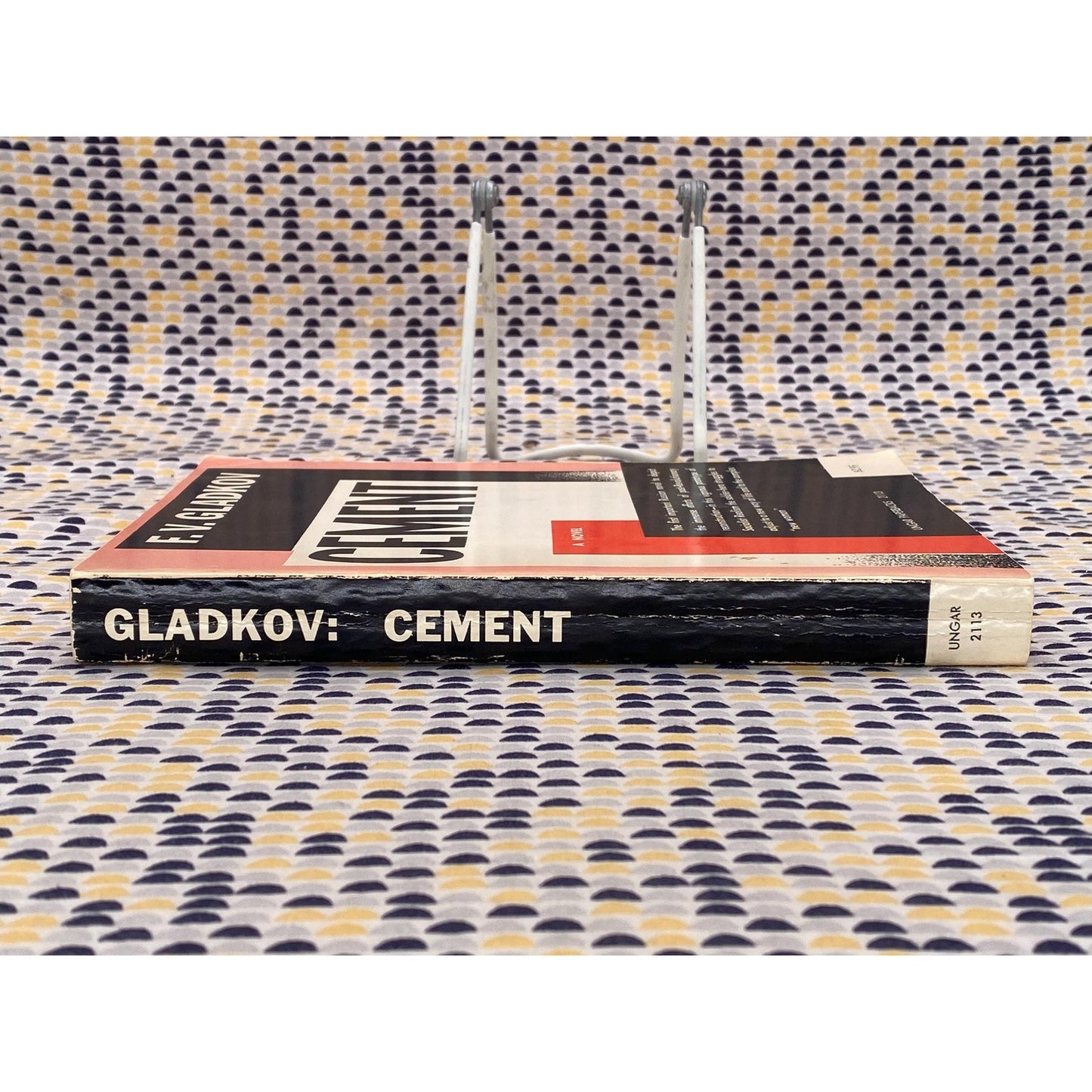 Cement - F. V. Gladkov - Vintage Paperback Book - Ungar Edition