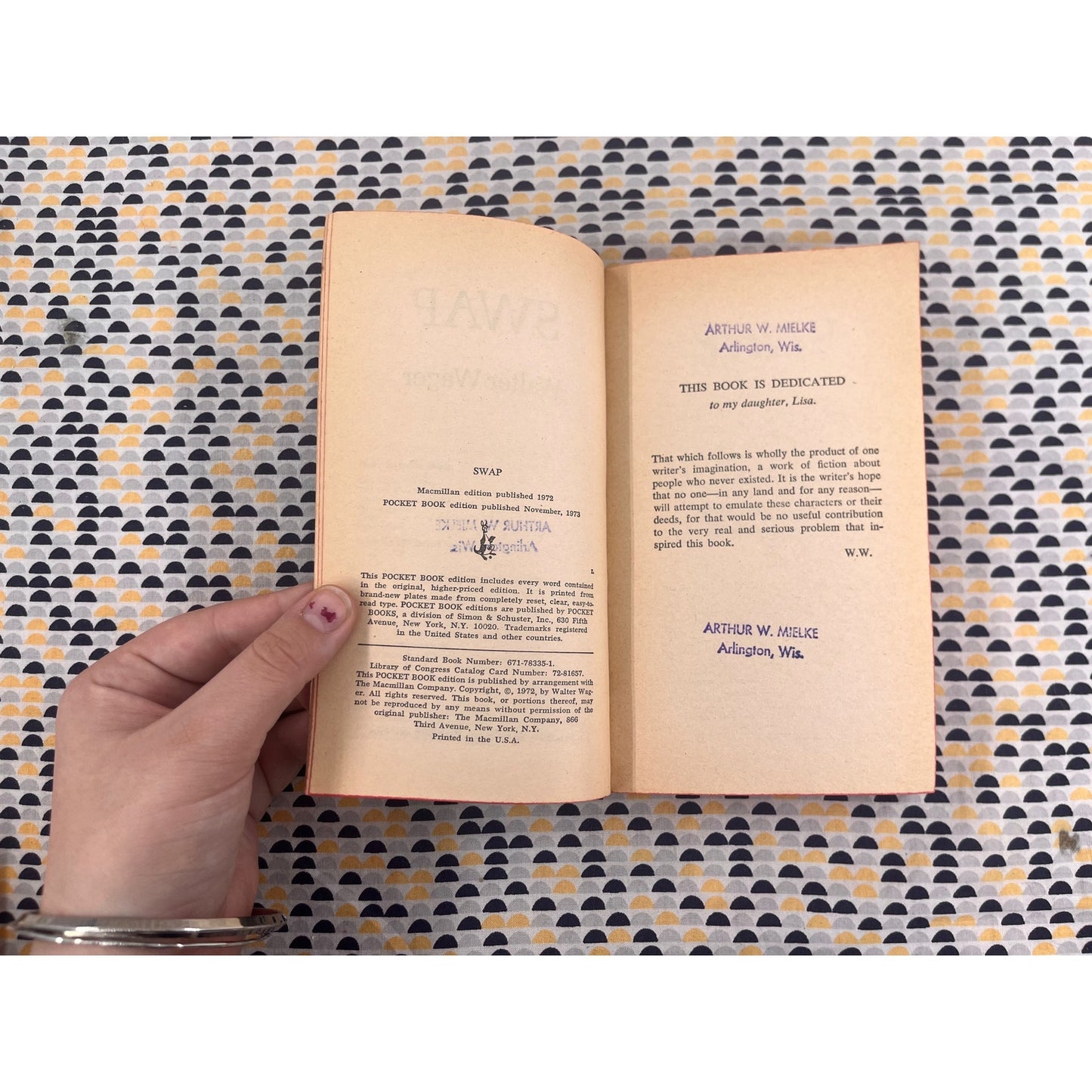 Swap - Walter Wager - Pocket Books - Paperback