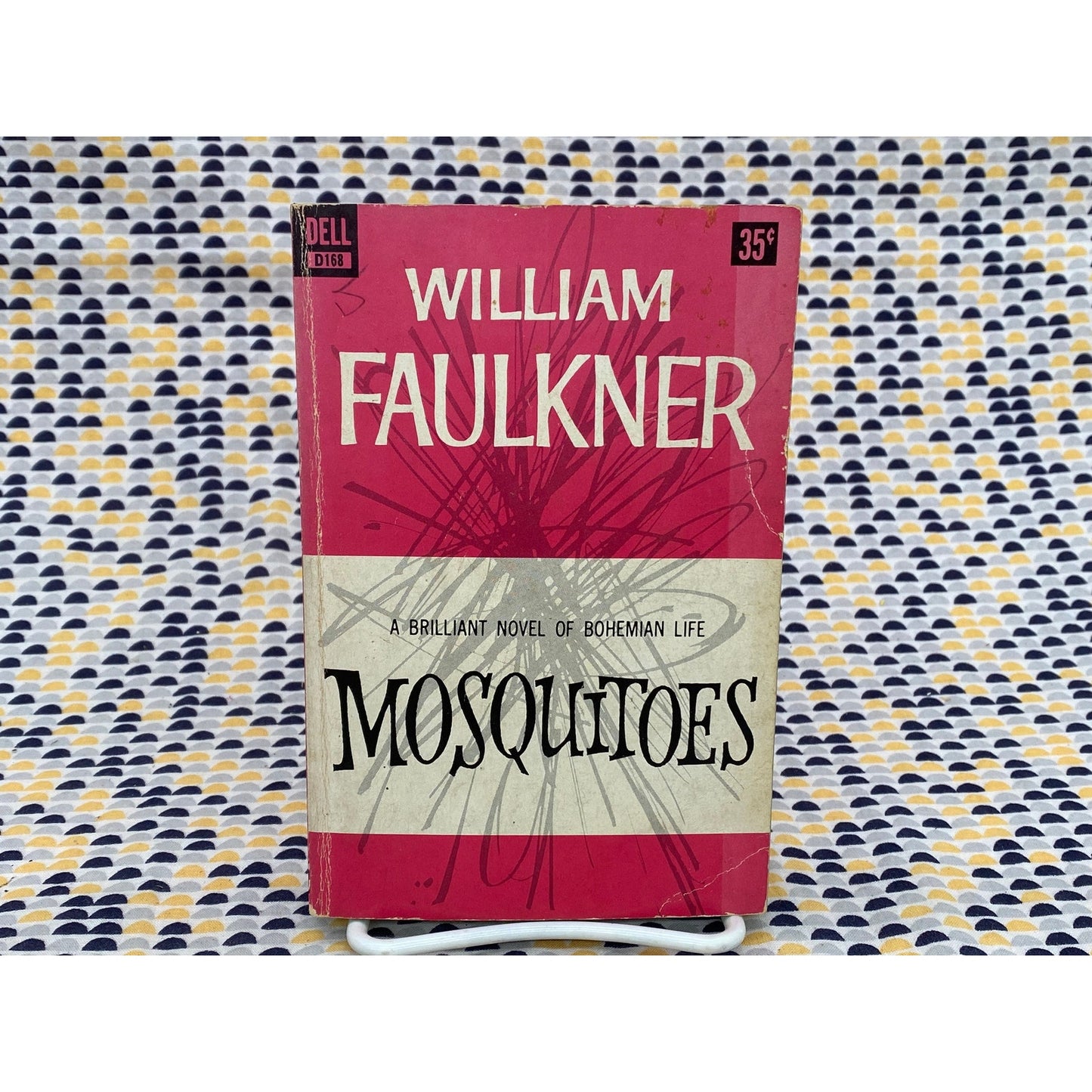 Mosquitoes - William Faulkner - Vintage Paperback Book - 35 cent Dell Edition