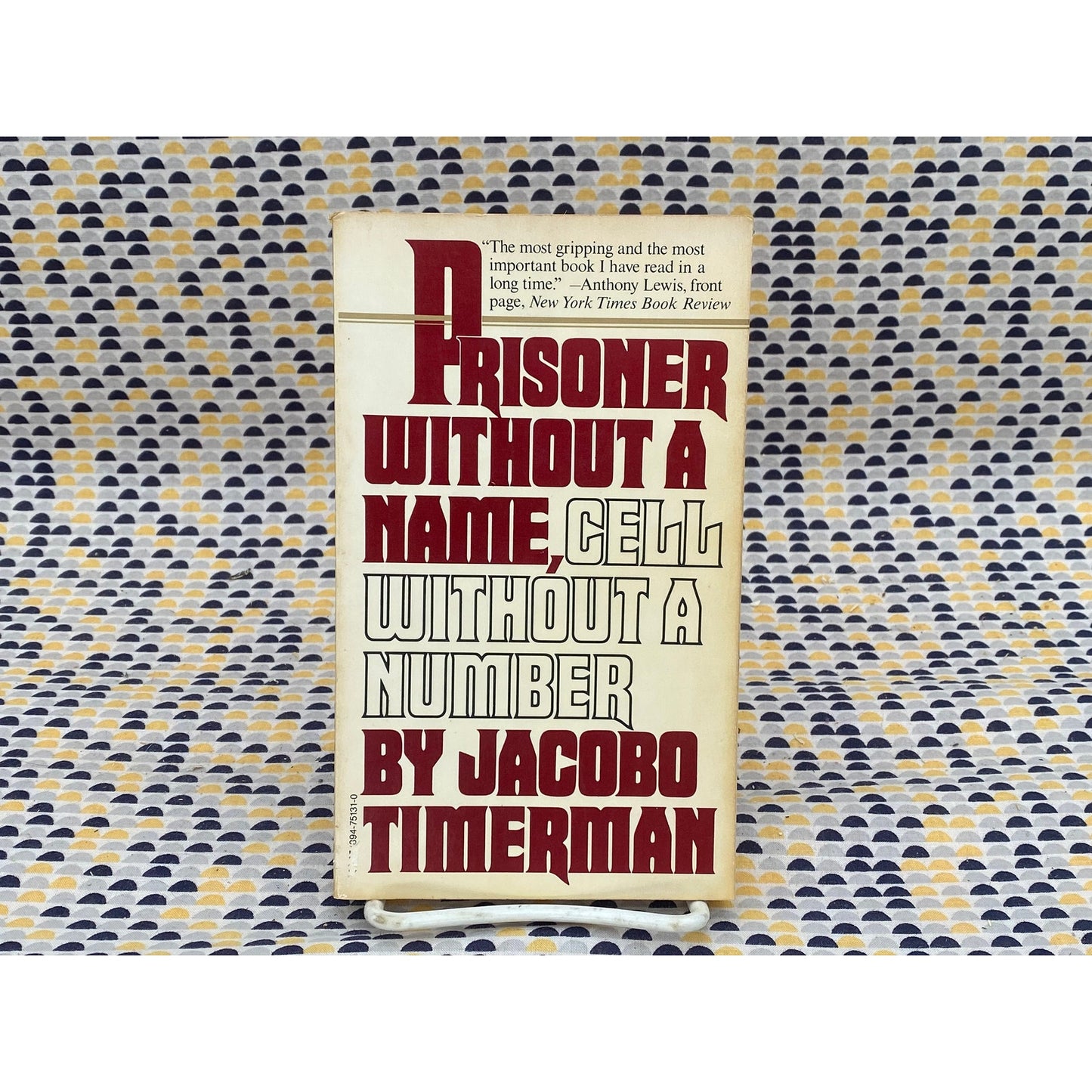 Prisoner Without A Name, Cell Without A Number - Jacobo Timerman - Vintage Paperback Book - Vintage/Random House Edition