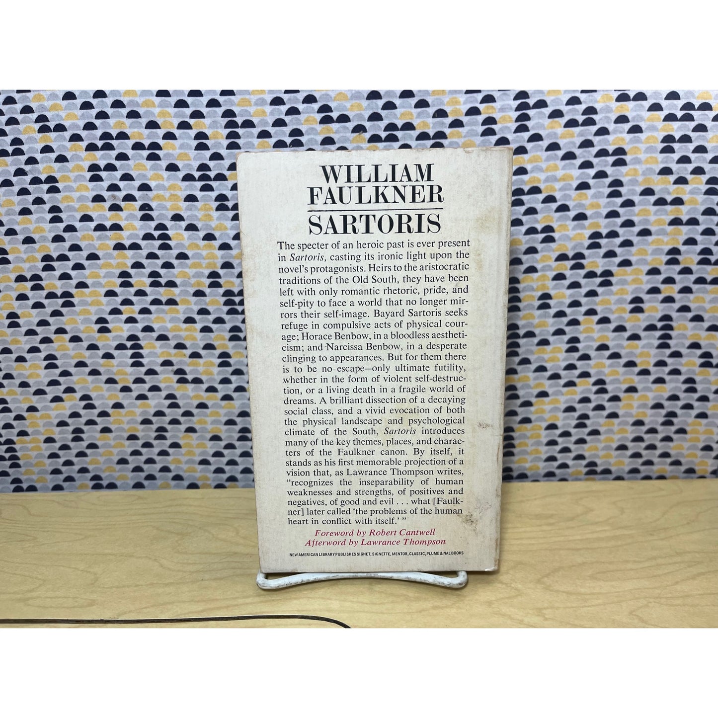 Sartoris - William Faulkner - Vintage Paperback Book - Signet Classic Edition