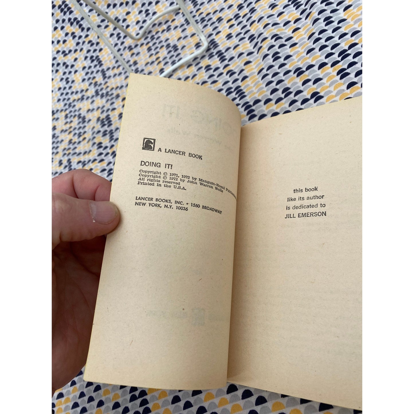 Doing It! - John Warren Wells - Reports on the Way-Out World Beyond the Sexual Revolution - Vintage Paperback Book - 1972 Lancer Books