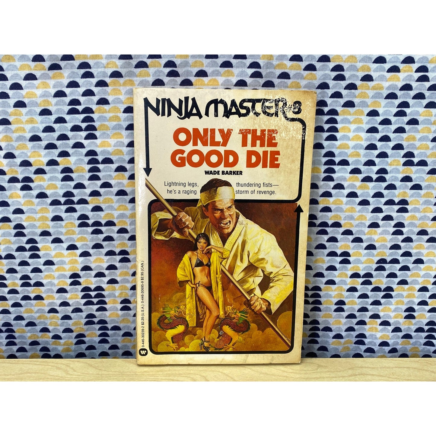 Ninja Master #8 - Only the Good Die - Wade Barker - 1983 Warner First Printing