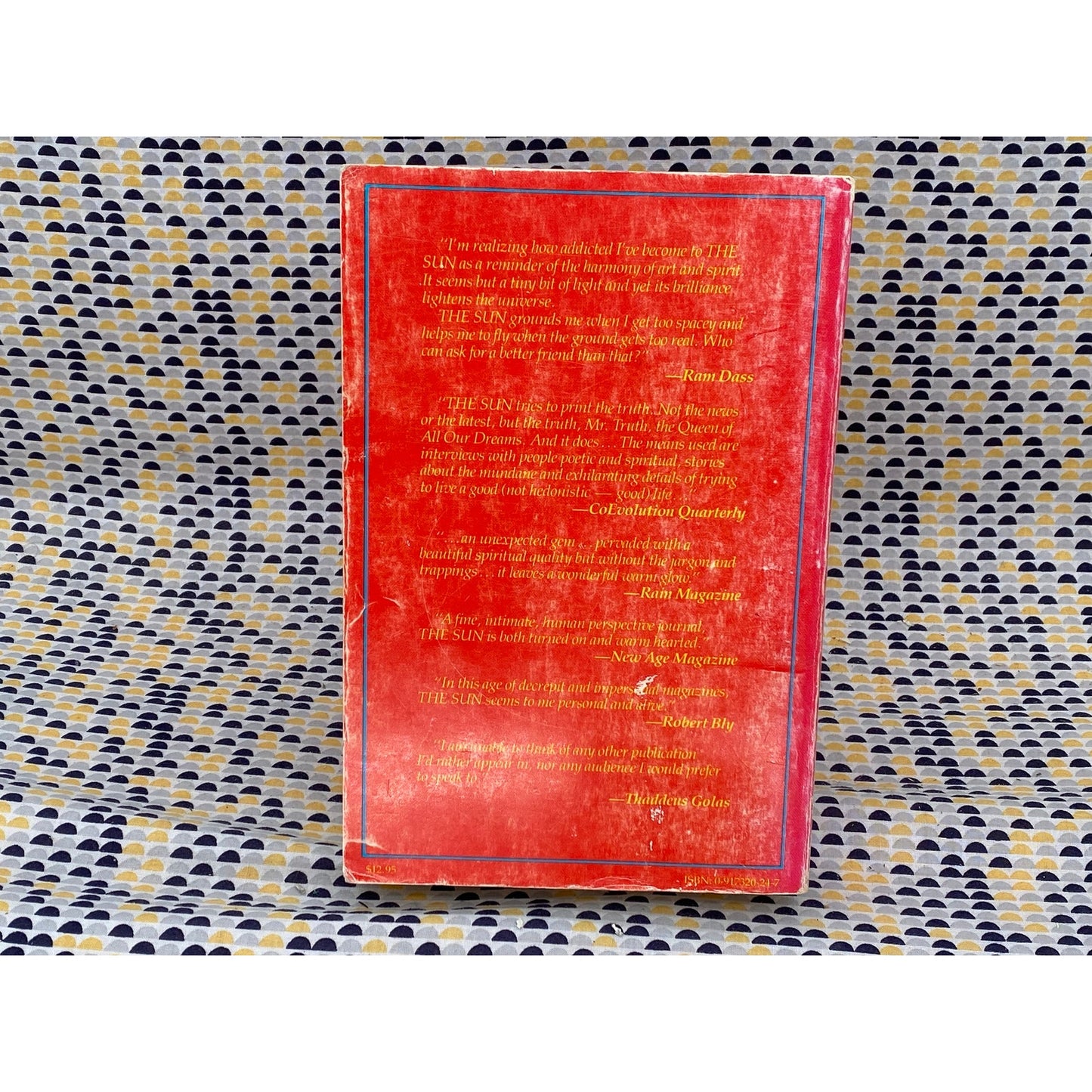 A Bell Ringing In The Empty Sky: The Best Of The Sun, Volume I - Sy Safransky - Vintage Paperback Book - MHO Works Edition
