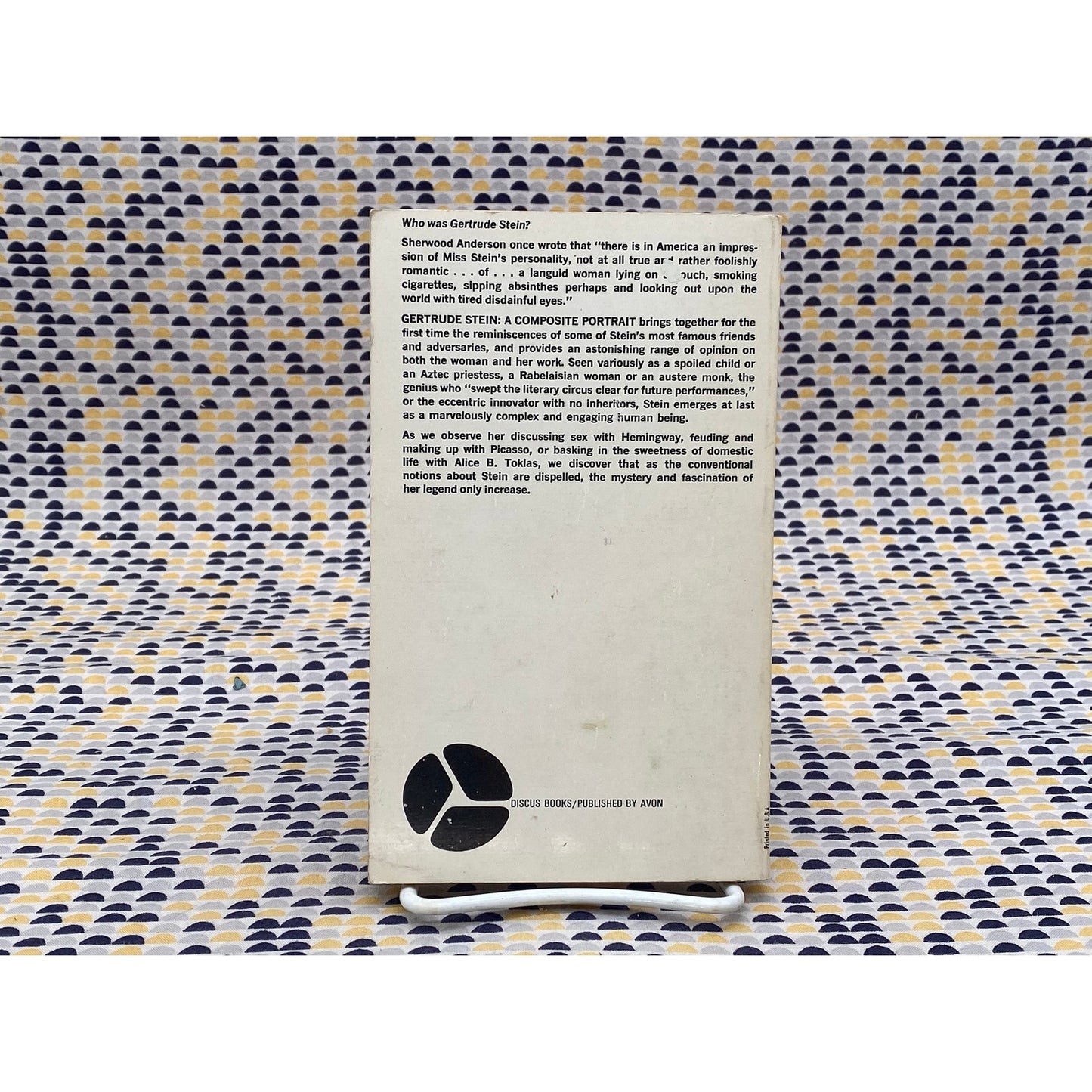 Gertrude Stein: A Composite Portrait - Linda Simon, editor - Discus/Avon Edition