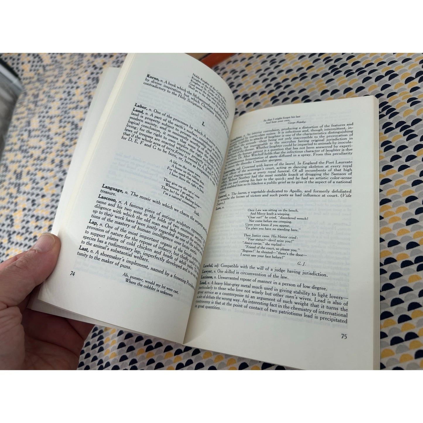 The Devil's Dictionary - Ambrose Bierce - Vintage Paperback Book - Dover Publications, Inc. Edition