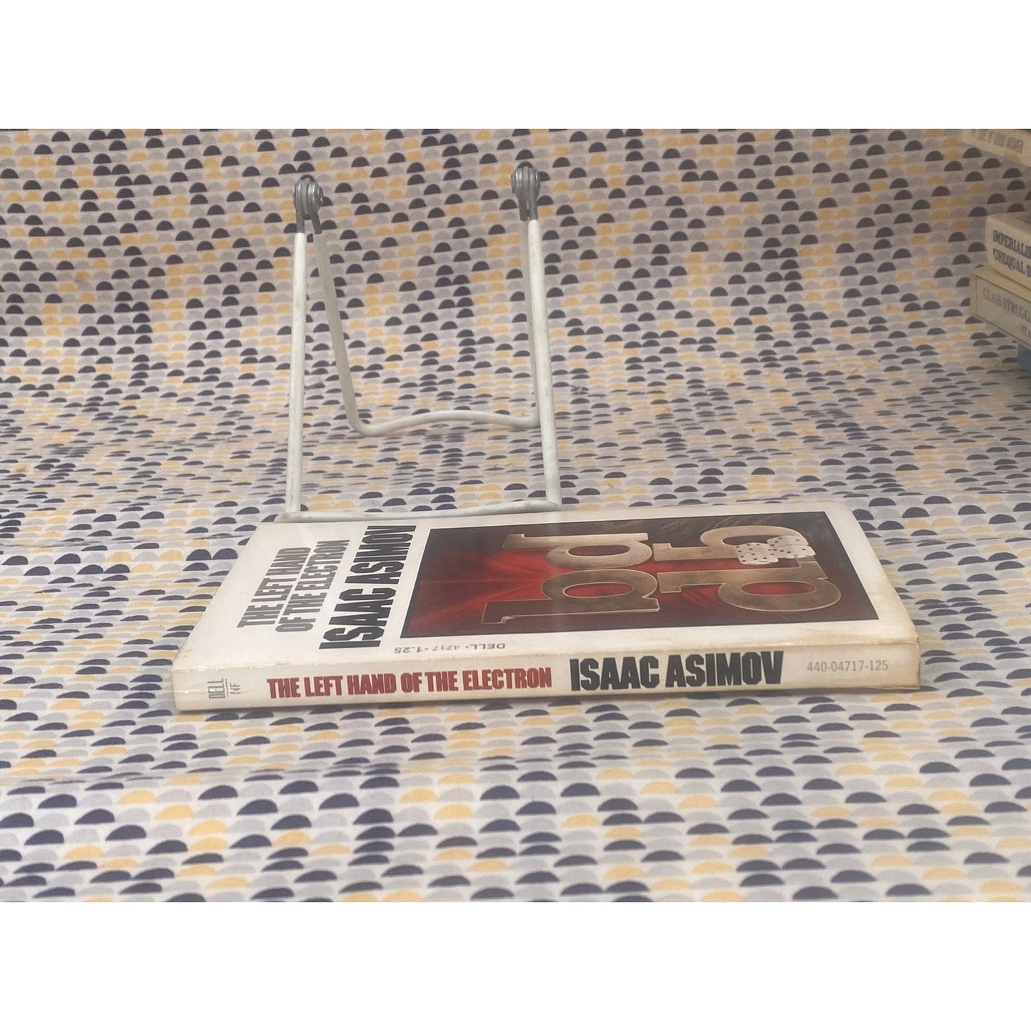 The Left Hand Of The Electron - Isaac Azimov - Vintage Paperback Book - Dell Edition
