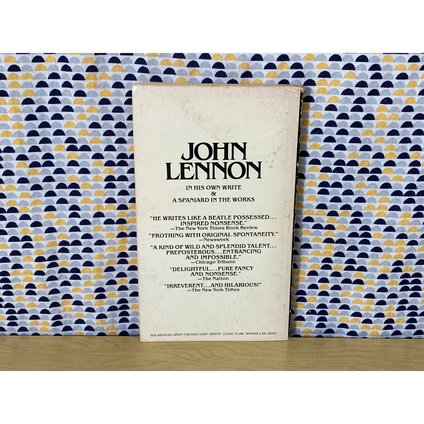 John Lennon - The Writing Beatle - In His Own Write & A Spaniard in the Works - Vintage Paperback Book - Signet Edition