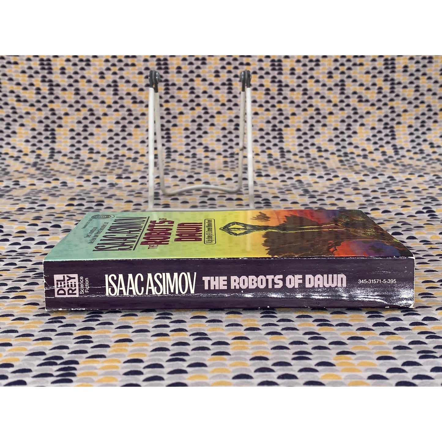 The Robots Of Dawn - Isaac Asimov - Vintage Paperback Book - Ballantine Edition