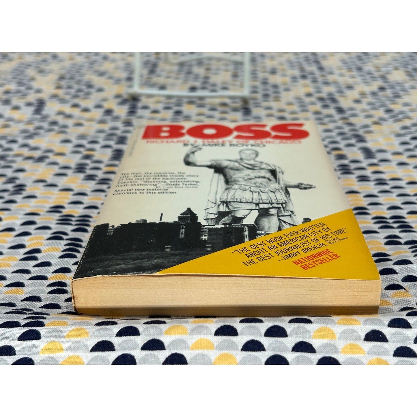 Boss - Richard J. Daley of Chicago - Mike Royko- Signet Non Fiction