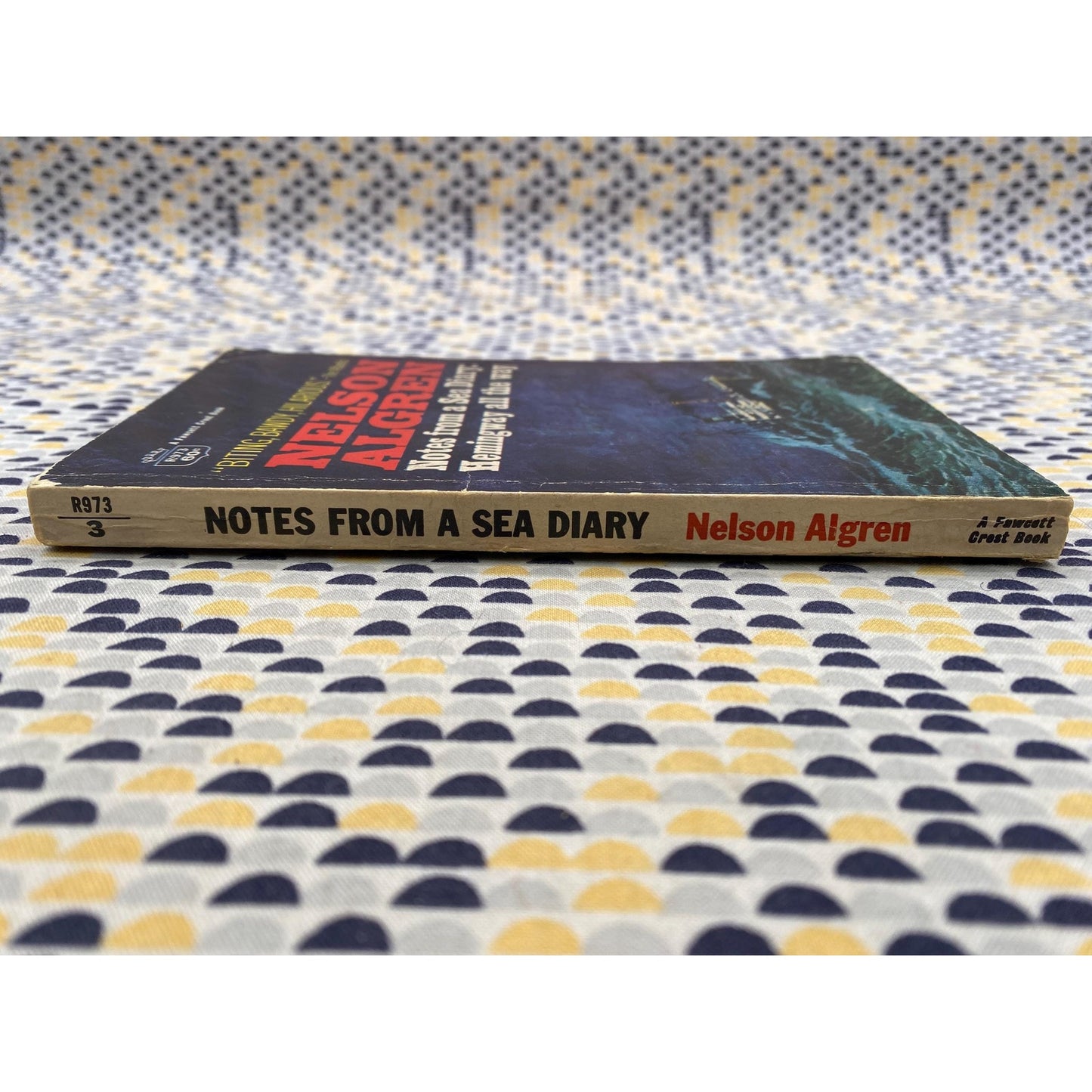 Notes from a Sea Diary - Nelson Algren - Vintage Paperback - Fawcett Crest