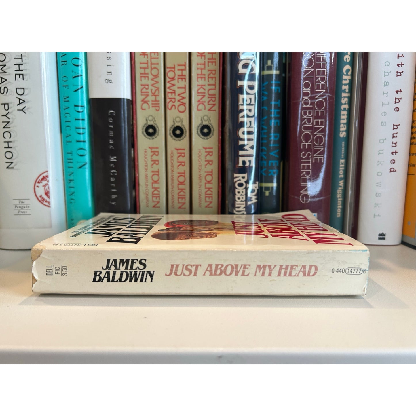 Just Above My Head - James Baldwin - Vintage Paperback Book - Dell Edition