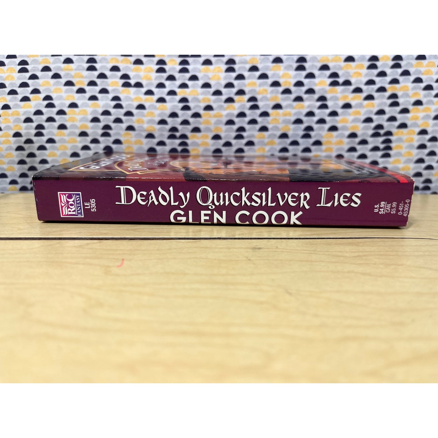 Deadly Quicksilver Lies - Glen Cook - ROC Books - Paperback