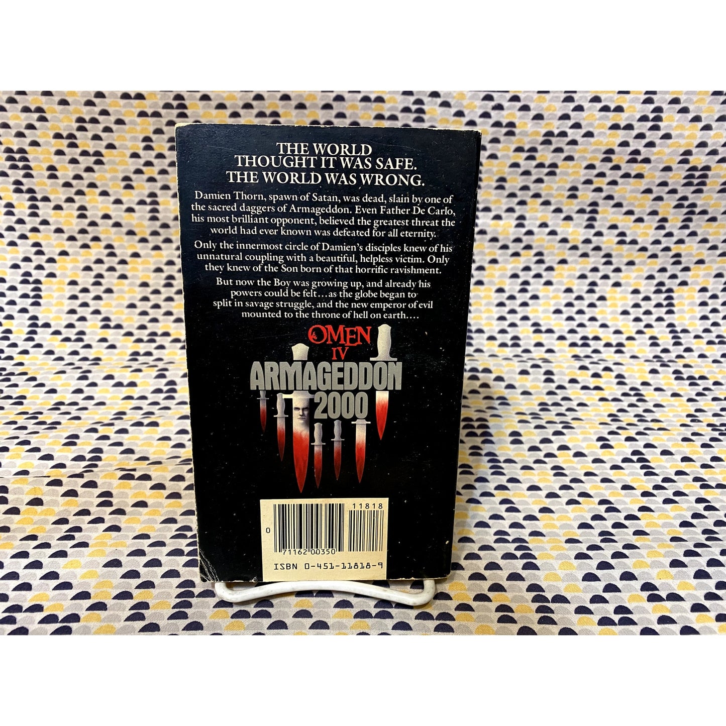 Omen IV - Armageddon 2000 - Movie Tie In - Gordon McGill - Signet - Paperback