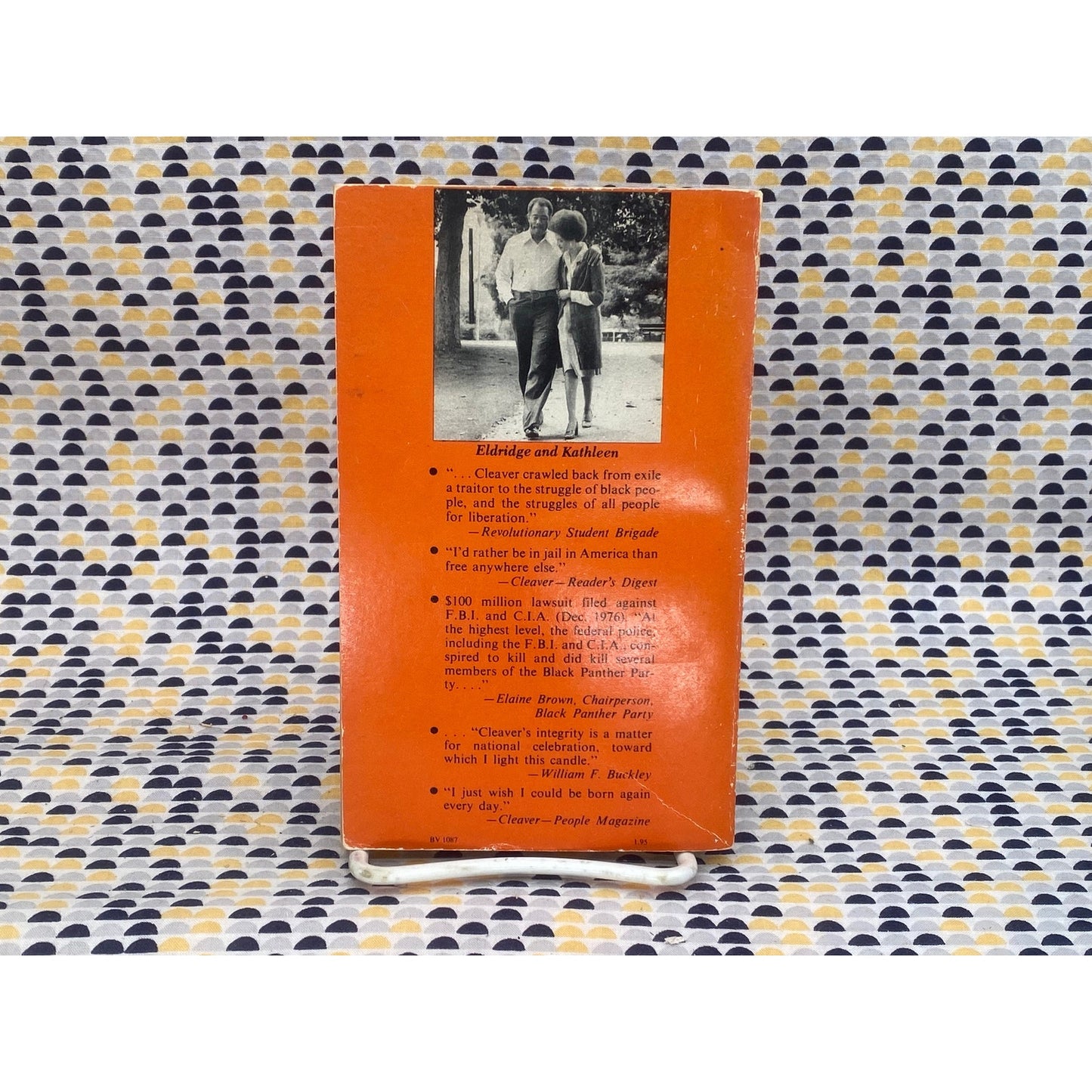 Eldridge Cleaver: Ice And Fire! - George Otis - Vintage Paperback Book