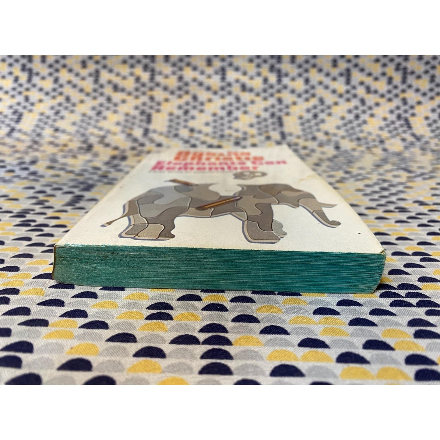 Elephants Can Remember - Agatha Christie - Vintage Paperback Book - Dell Edition