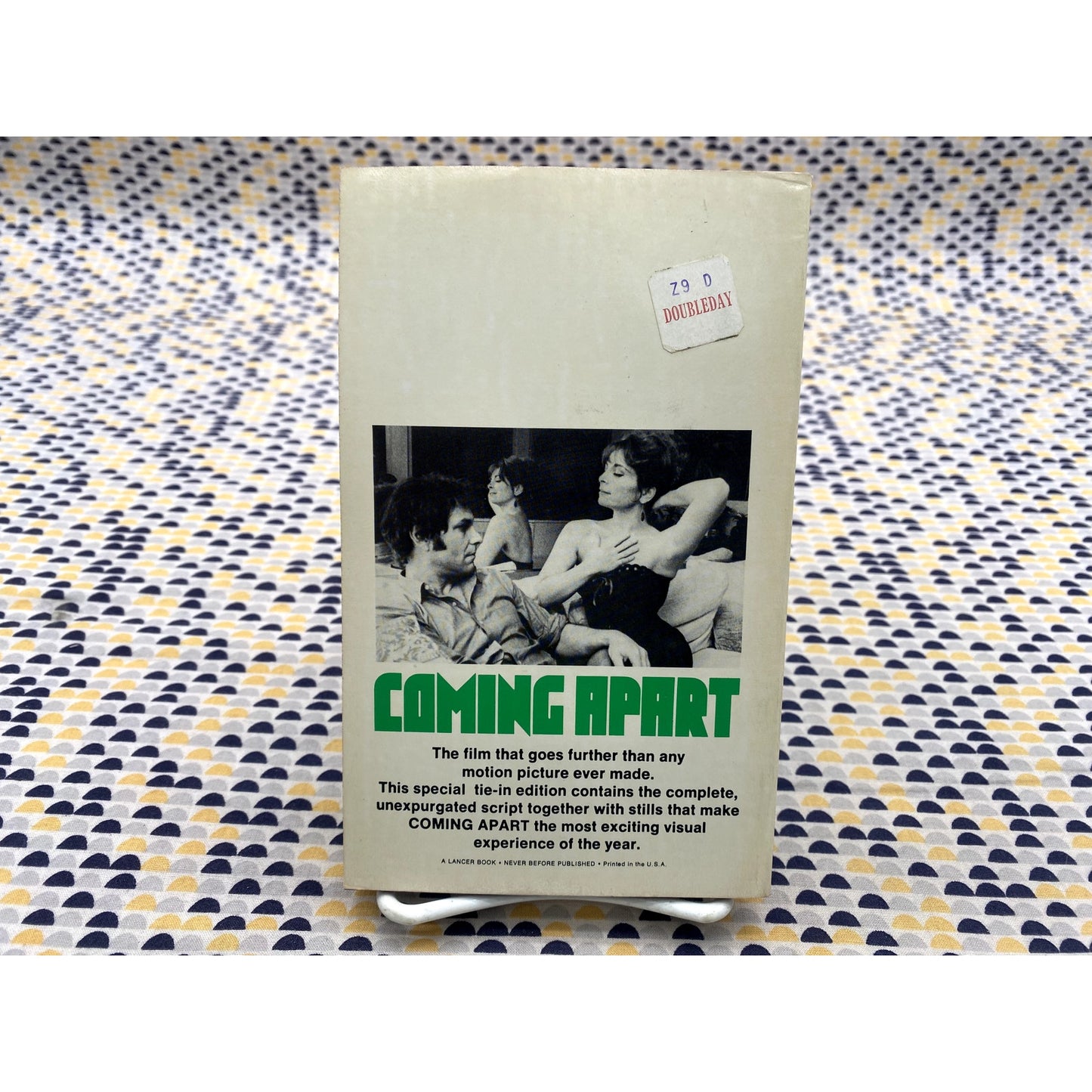 Coming Apart - Milton Moses Ginsberg - Lancer - Paperback