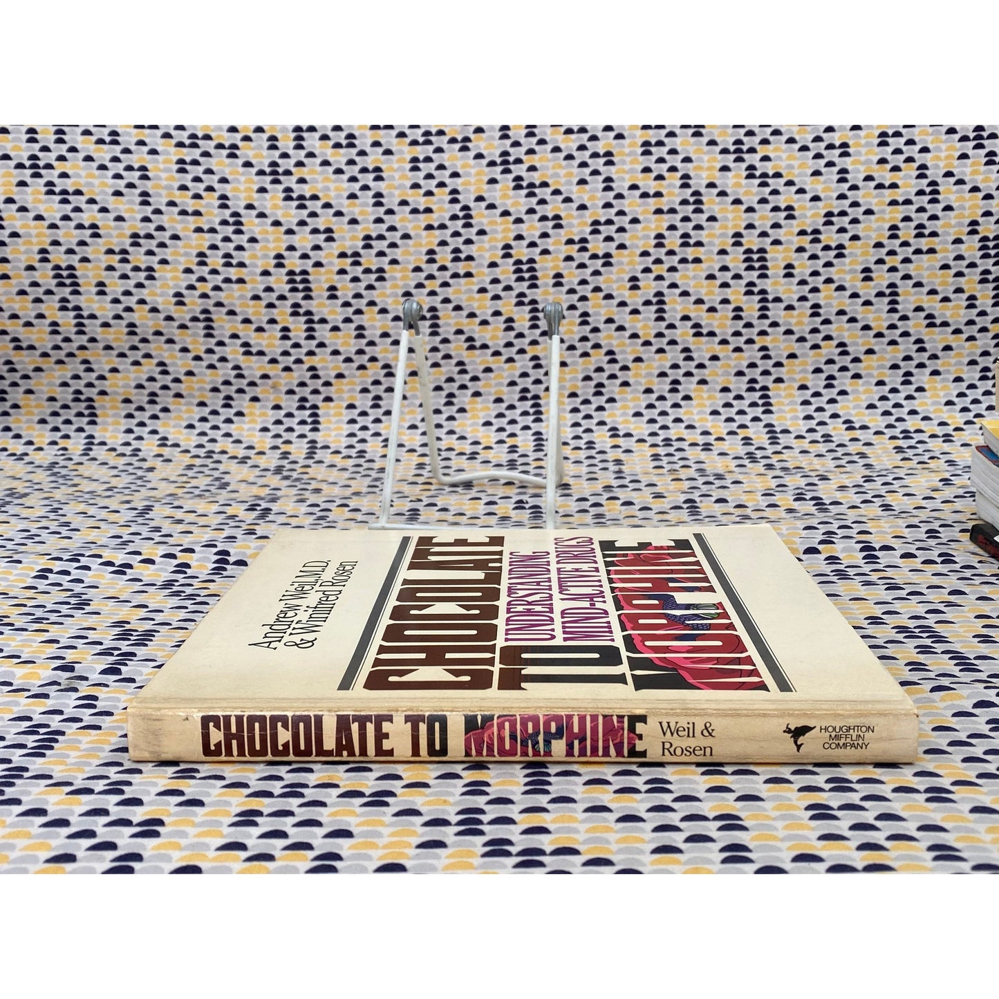 Chocolate To Morphine: Understanding Mind-Active Drugs - Weil and Rosen - Vintage Paperback Book - Houghton Mifflin Edition