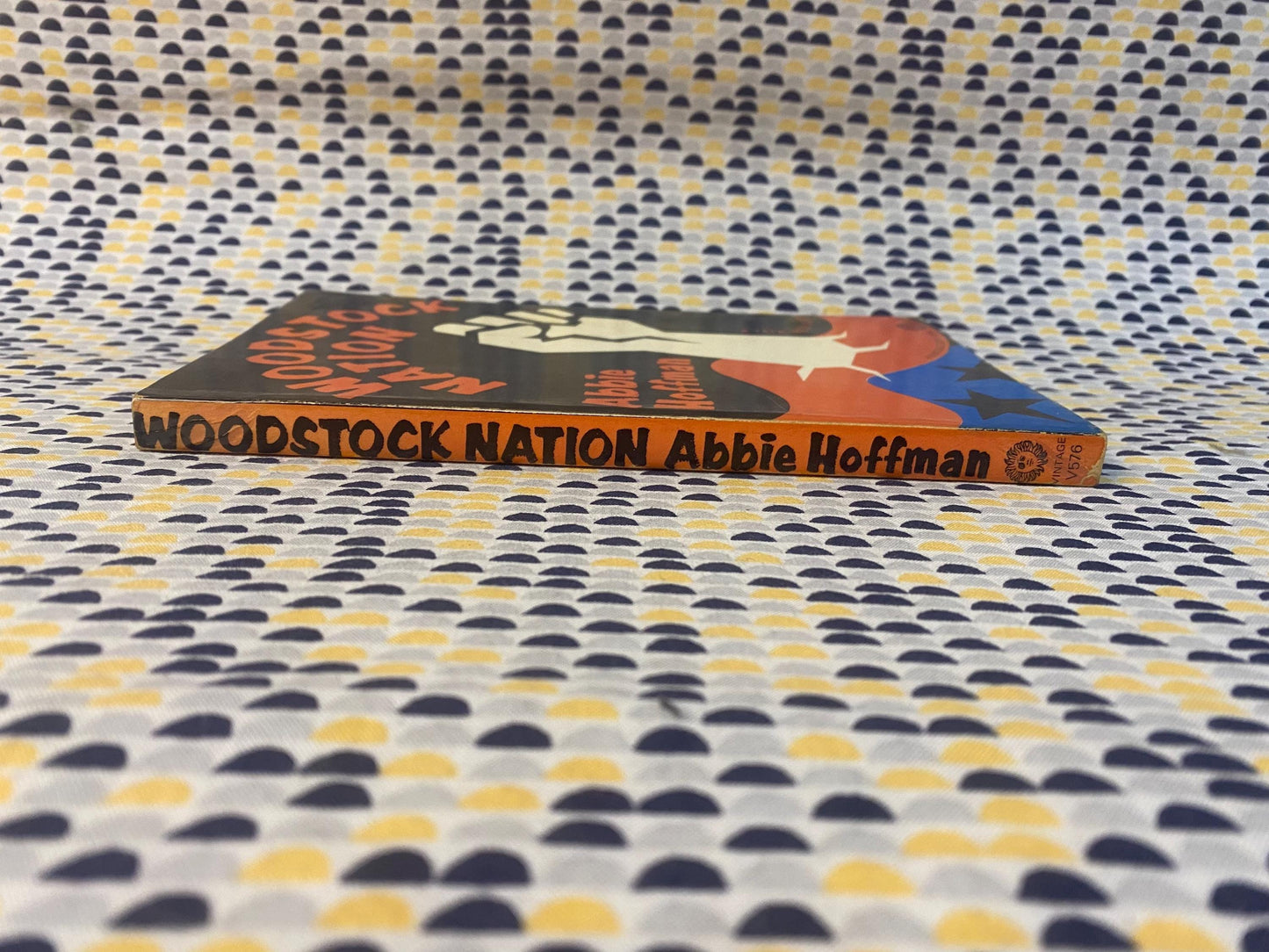 Woodstock Nation - Abbie Hoffman - Vintage Paperback Book - Random House