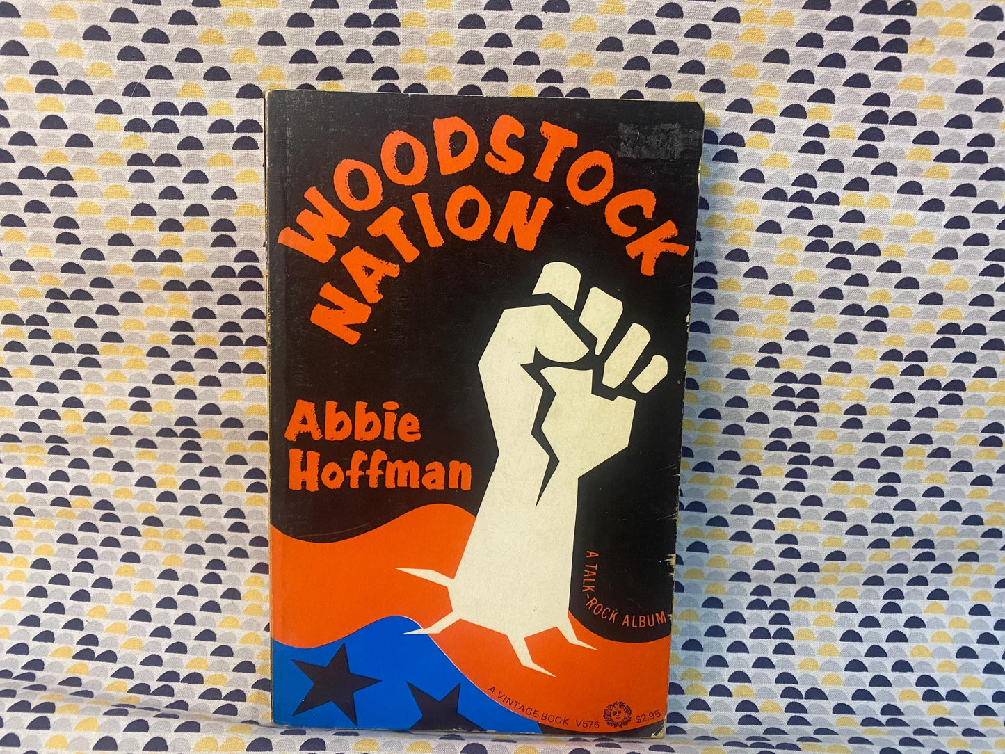 Woodstock Nation - Abbie Hoffman - Vintage Paperback Book - Random House