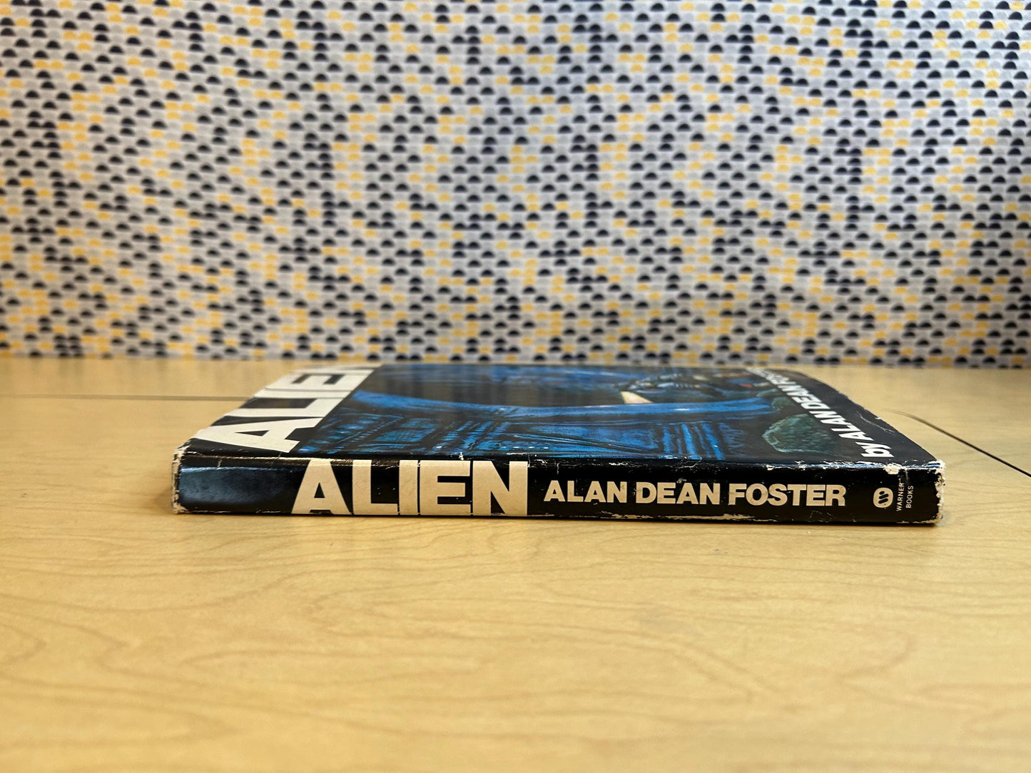 Alien - Alan Dean Foster - Movie Novelization - Vintage Hardcover Book - Tie-In - Warner Books - Club Edition