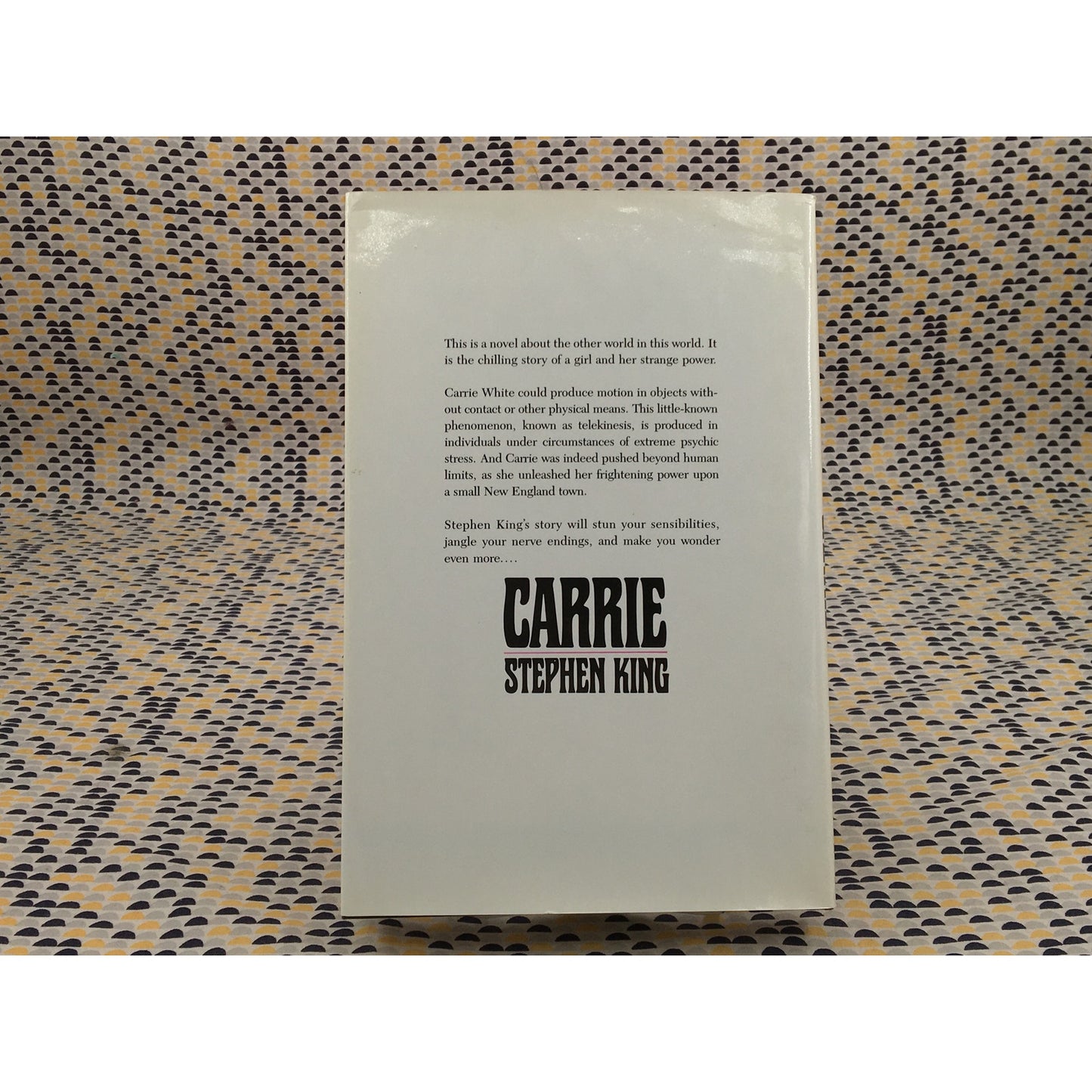 Carrie - Stephen King - Doubleday - Hardcover - Club Edition