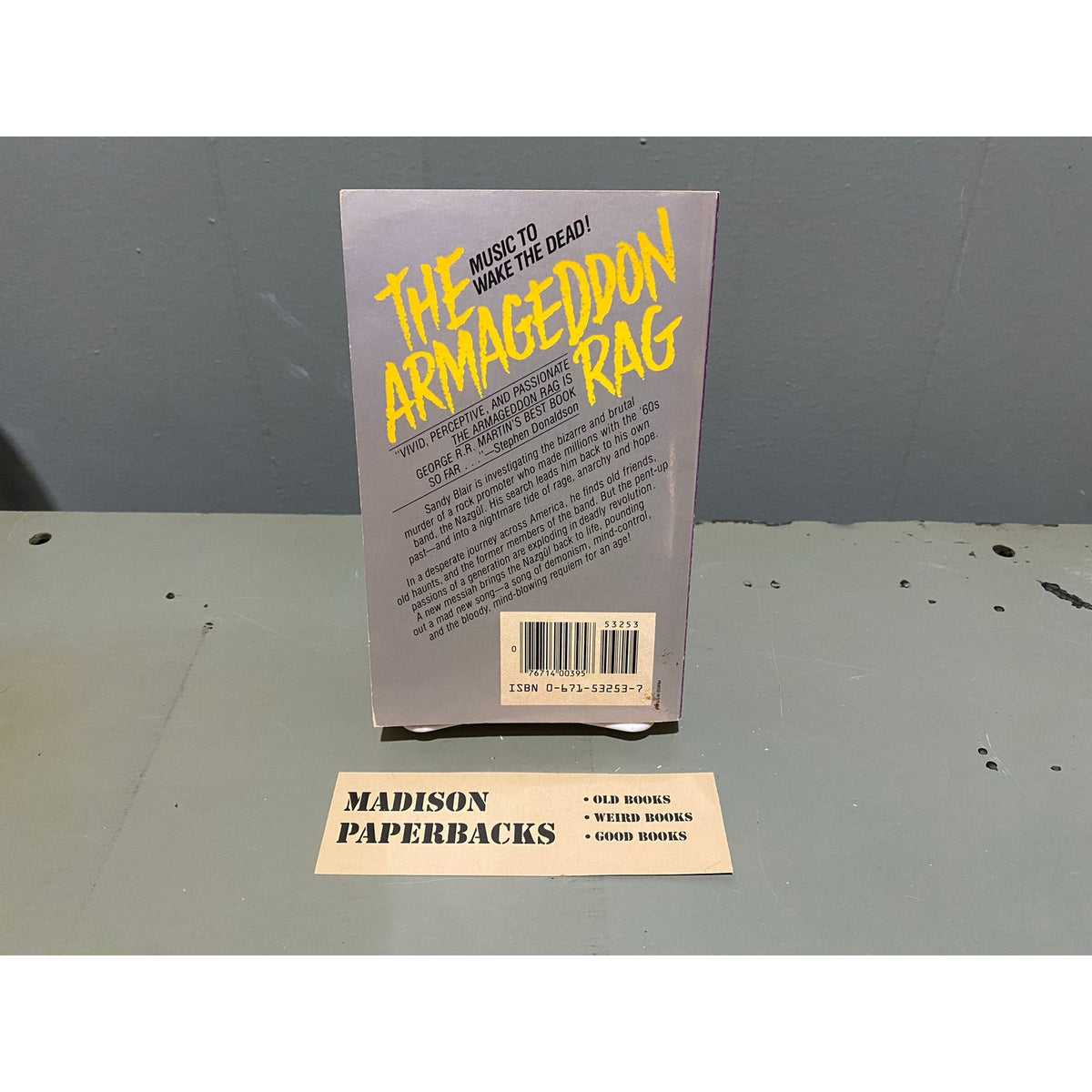 The Armageddon Rag - George R.R. Martin - Pocket - Paperback