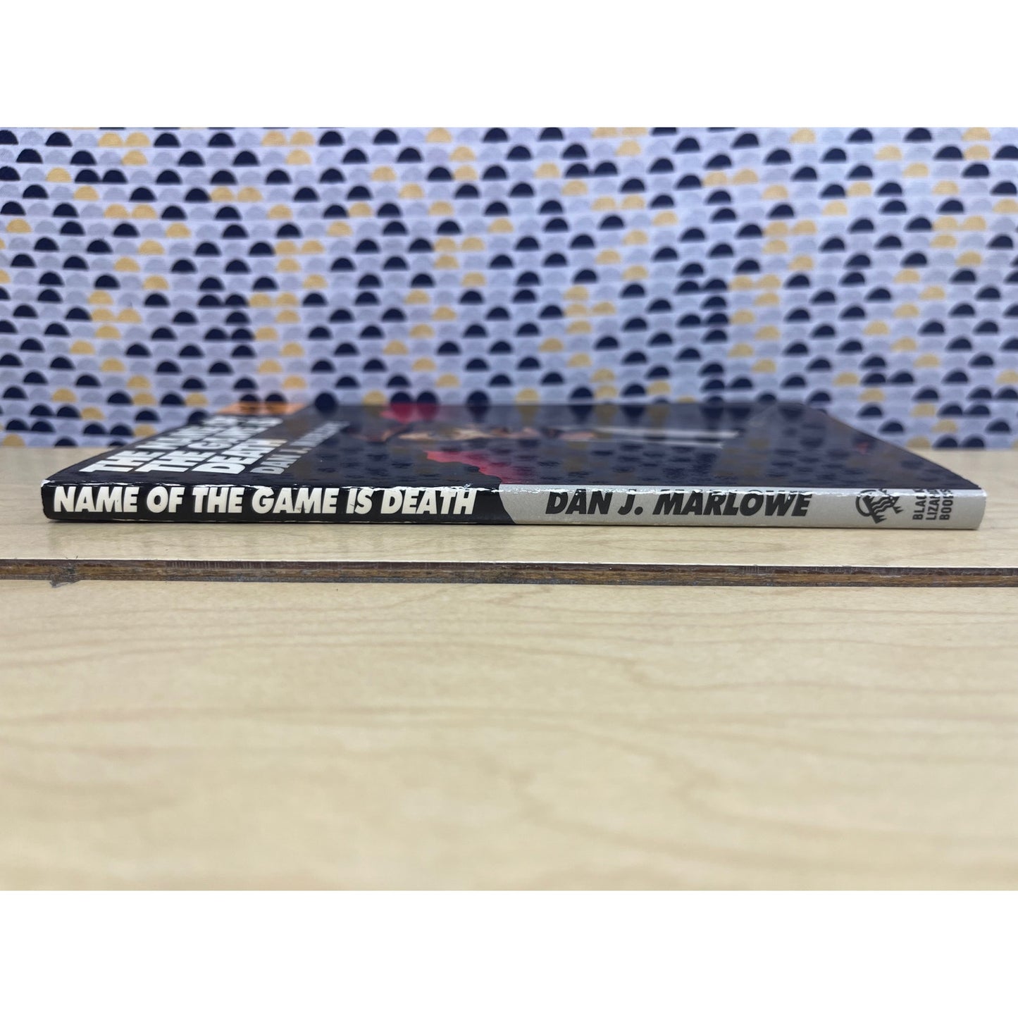 The Name of the Game is Death - Dan J. Marlowe - Black Lizard Crime - Paperback