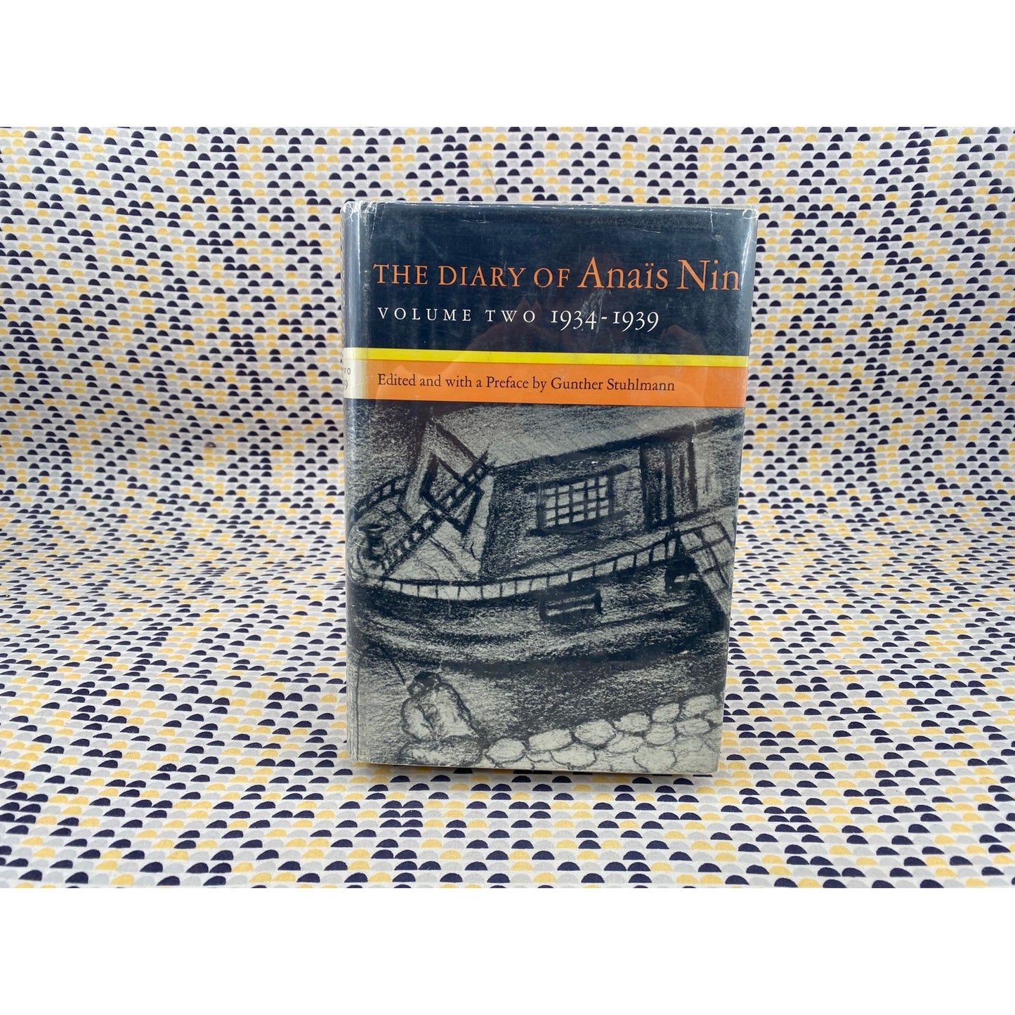 The Diary of Anais Nin - Volume 2 - 1934-1939 - Hardcover - 1st Edition - Swallow Press - Vintage Paperback Book - Harvest Edition
