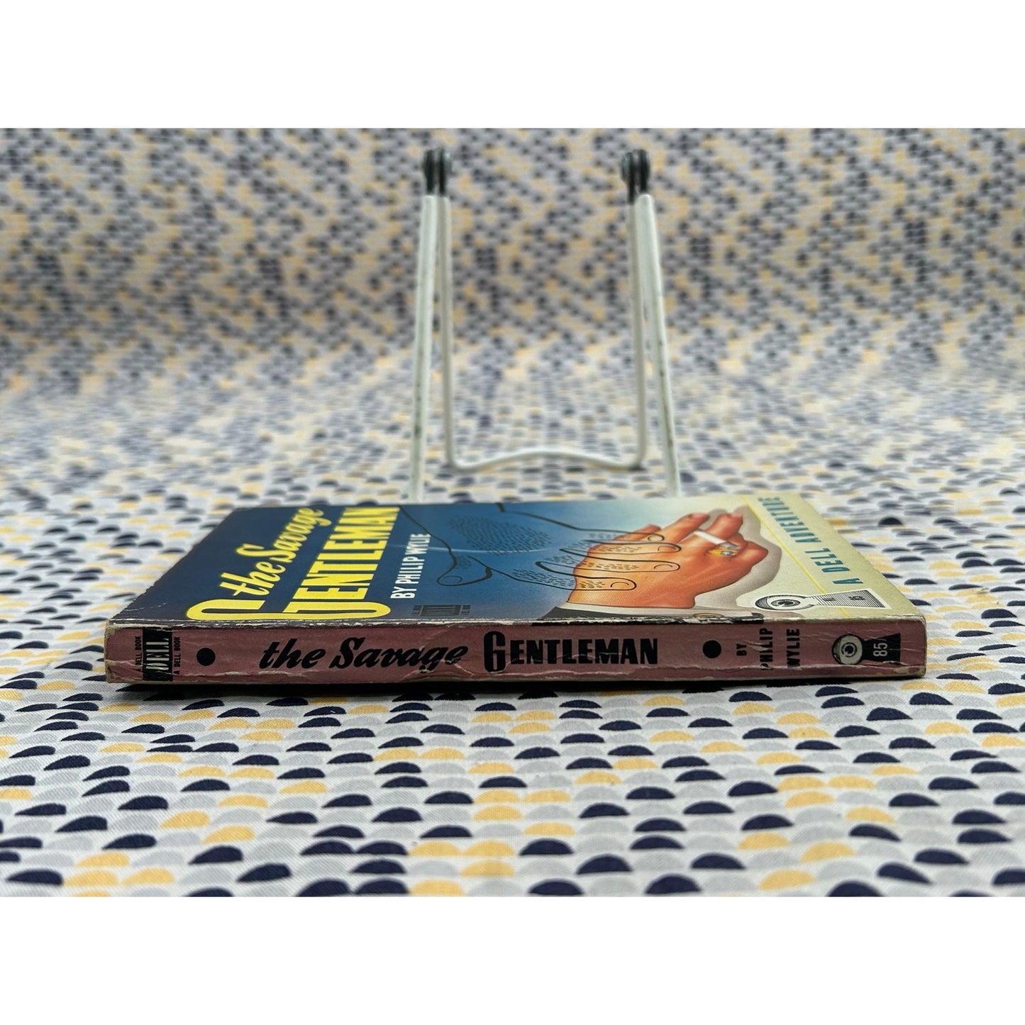 The Savage Gentleman - Philip Wylie - Dell Adventure 85 - Mapback - Vintage Paperbacks