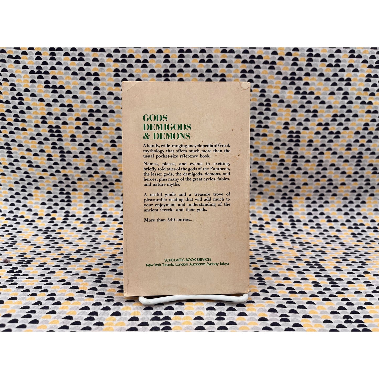 Gods Demigods & Demons - Greek Mythology - Bernard Evslin - Scholastic Books